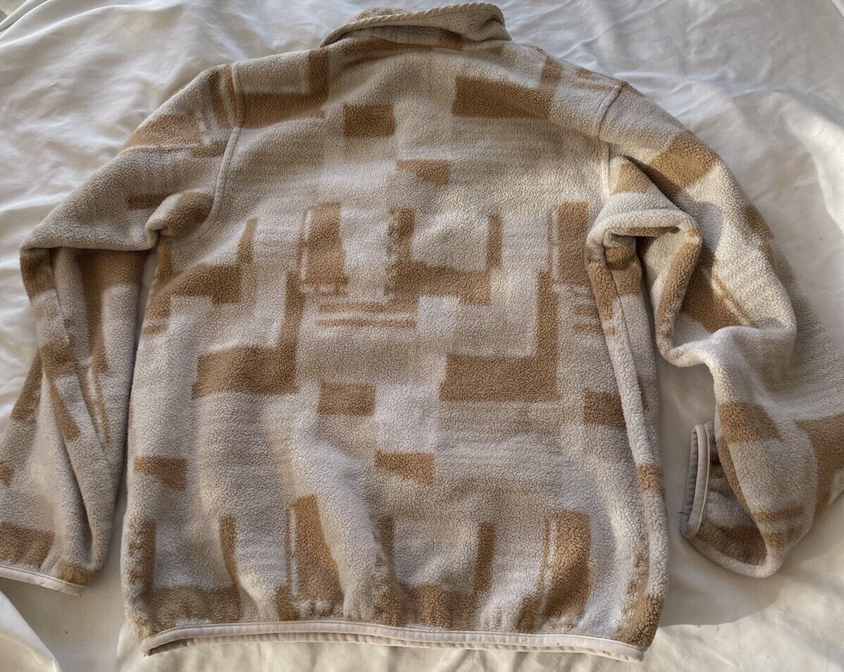 Patagonia × Vintage Patagonia Synchilla Snap Fleece Pullover Women's Geometric Size M / US 6-8 / IT 42-44 - 12 Thumbnail