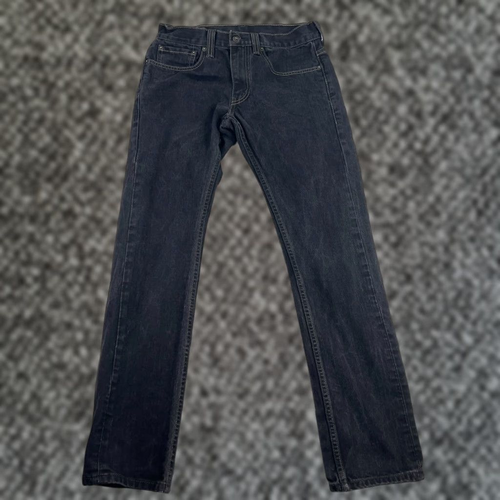 Levi's Levi's 511 Jeans Mens Slim Black 31x30 Straight Denim Low Rise 5-Pocket Modern 2000s? Size US 31 - 1 Thumbnail