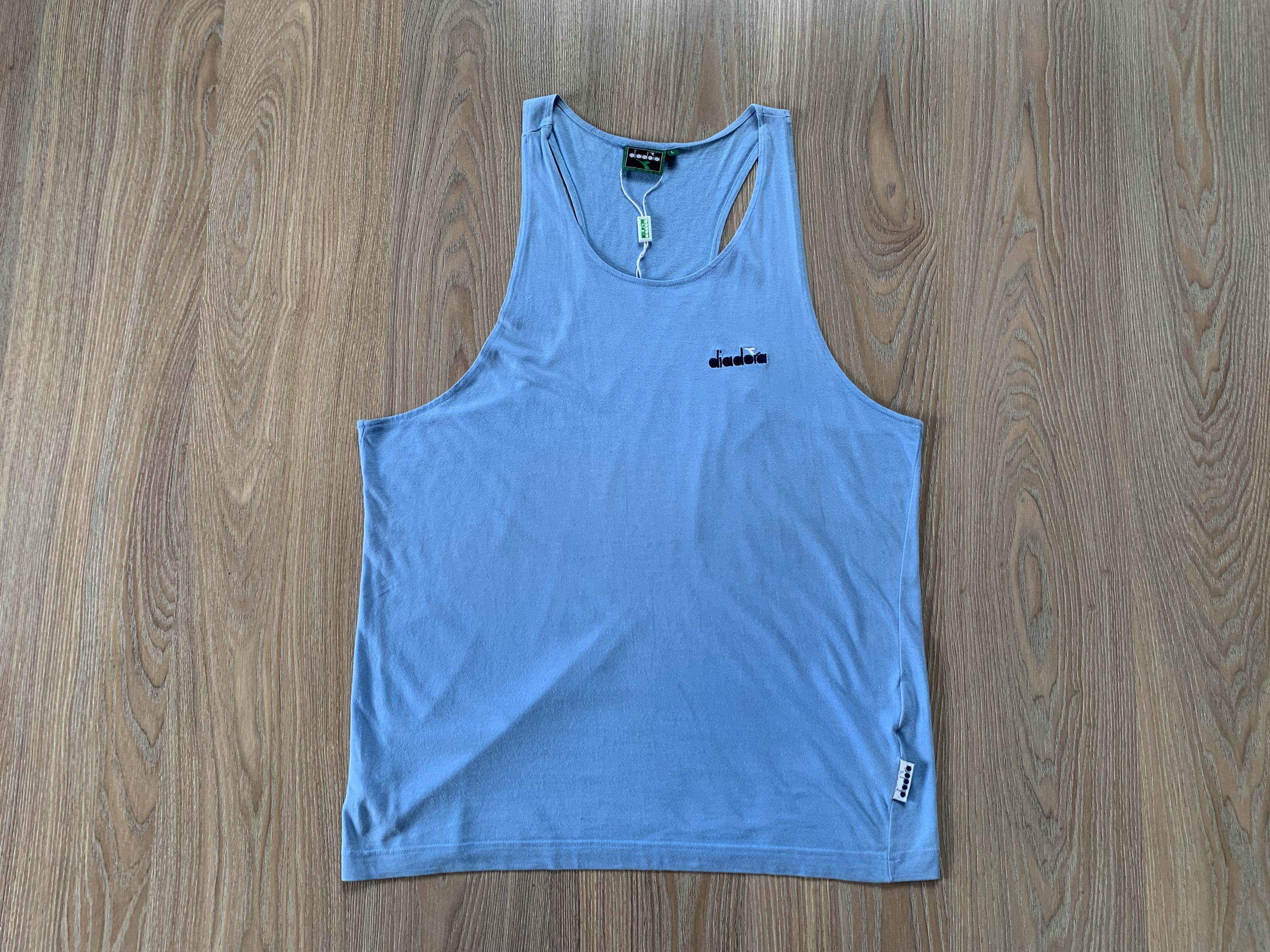 Diadora Cotton Diadora Basic Sleeveless Tank Top Size US L / EU 52-54 / 3 - 2 Thumbnail