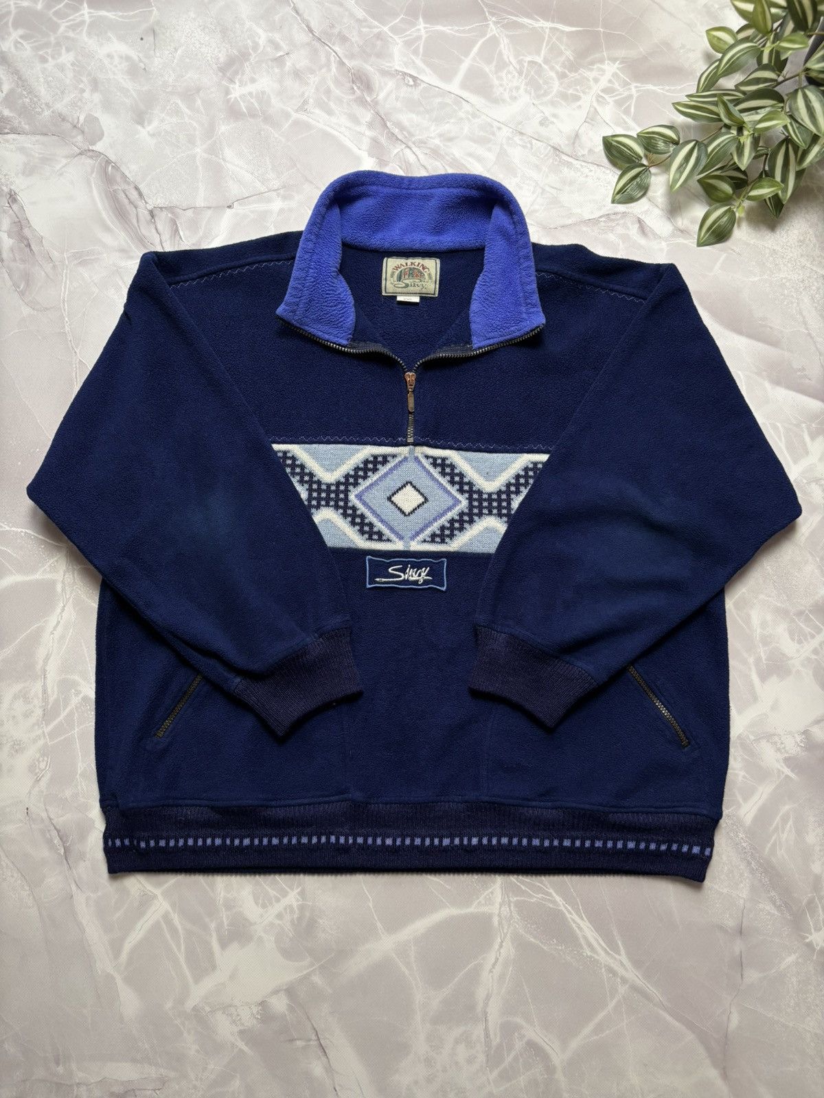 Vintage Walking Silvy Vintage Fleece Jacket Polartec Men's XXL Size US XXL / EU 58 / 5 - 6 Thumbnail