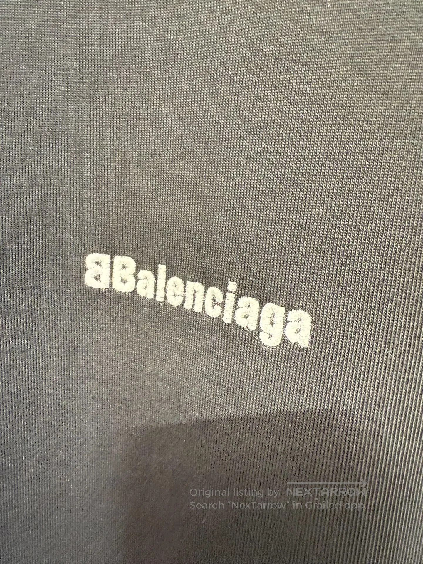 Balenciaga Balenciaga Black Logo Print Short Sleeve T. Size US M / EU 48-50 / 2 - 4 Thumbnail