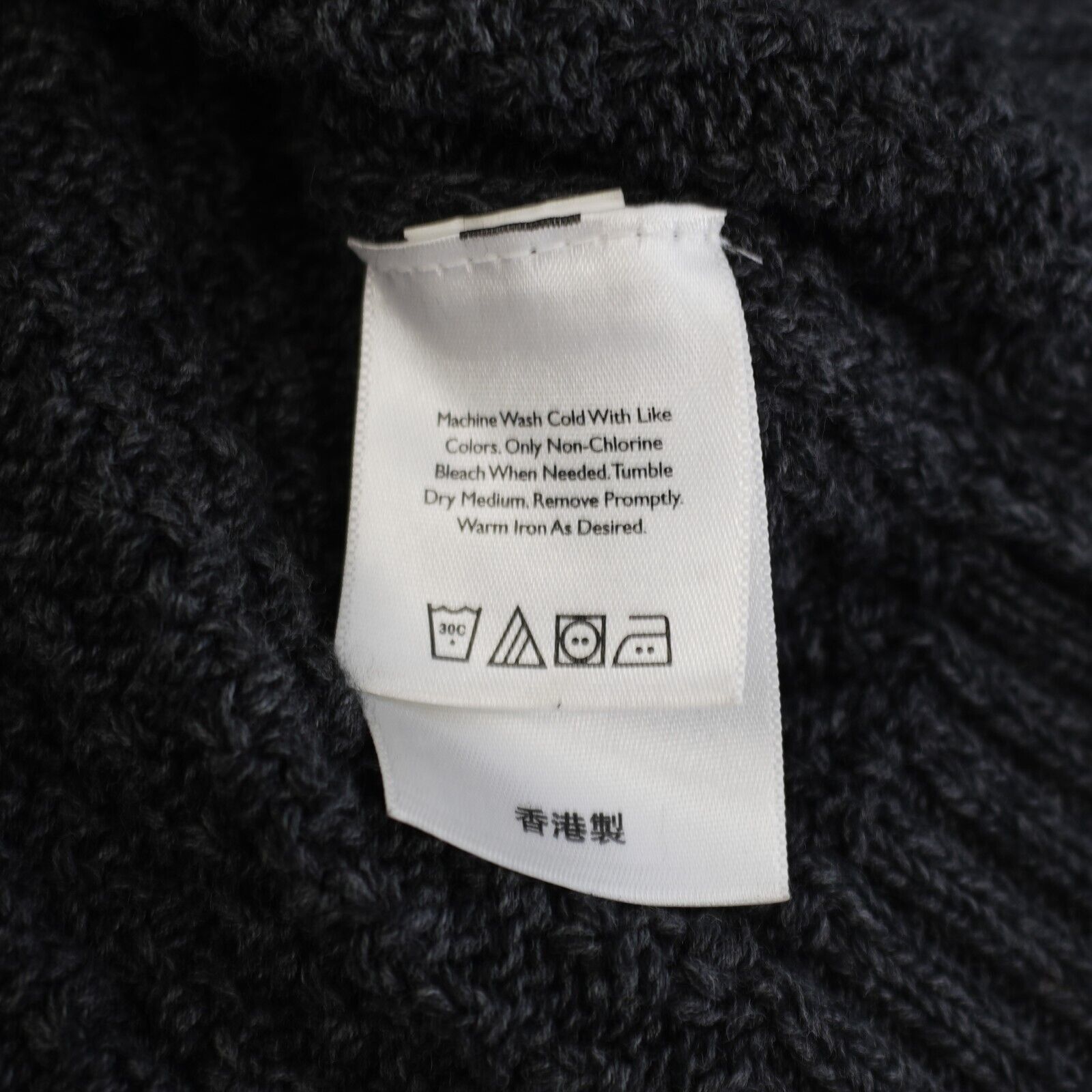 Eddie Bauer Eddie Bauer Large Gray Cotton Cable Knit Sweater Button 1/4 Size US L / EU 52-54 / 3 - 10 Thumbnail
