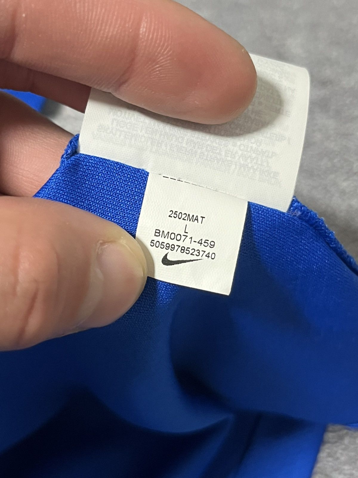 Nike Nike Bermingham City FC 2025 Soccer Jersey Shirt Size US L / EU 52-54 / 3 - 6 Thumbnail