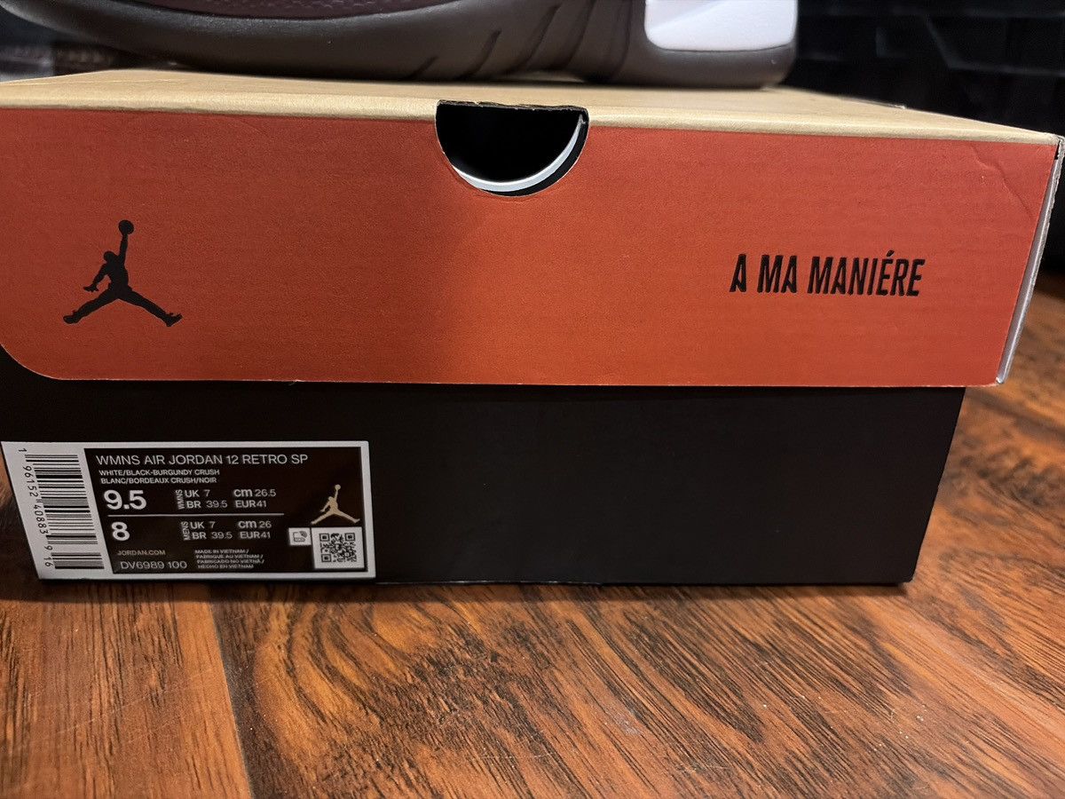 A Ma Maniere × Nike Jordan 12s A Ma Maniere Size US 8 / EU 41 - 2 Thumbnail