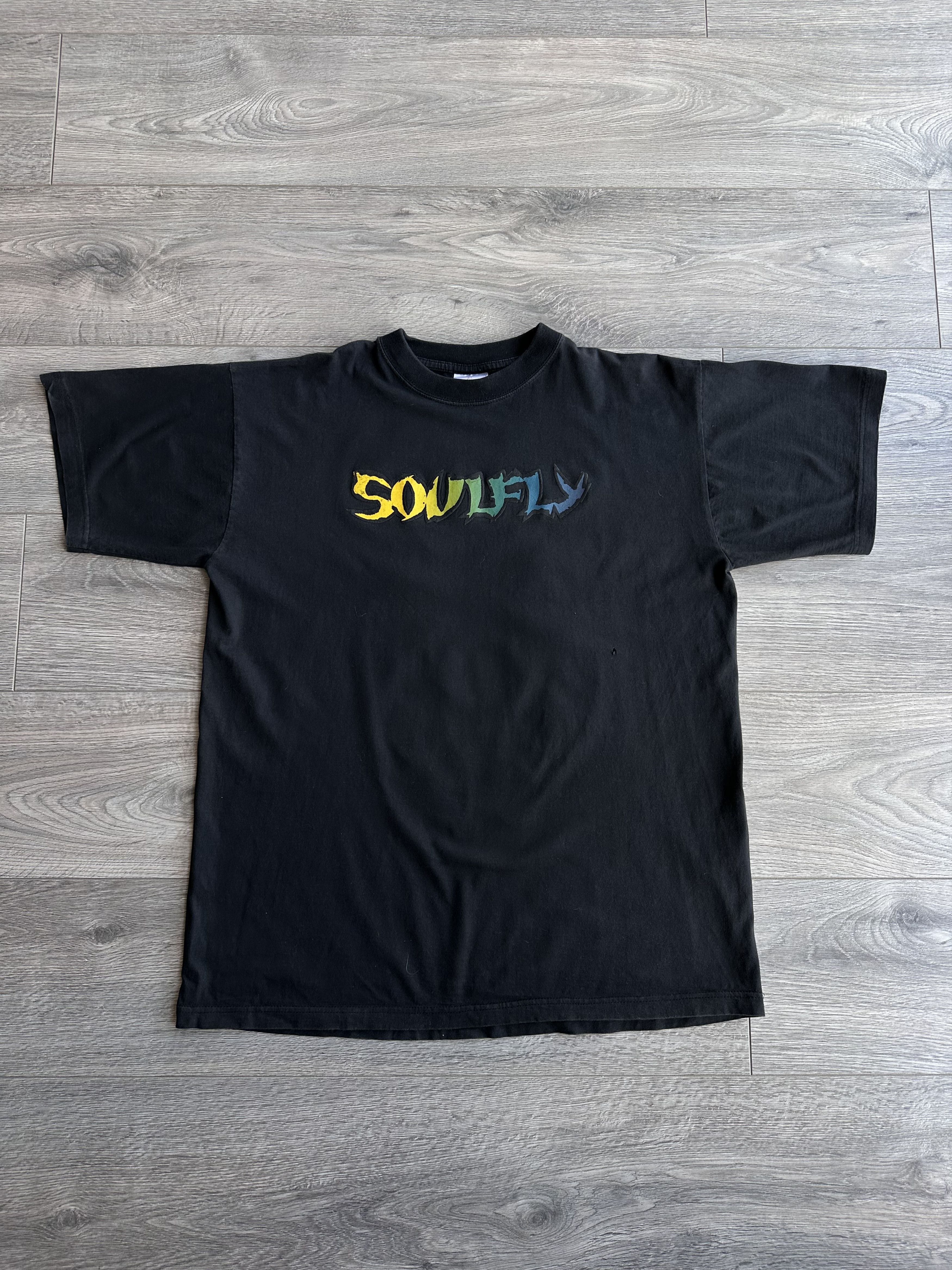 Band Tees × Vintage Soulfly vintage t shirt Size US XL / EU 56 / 4 - 3 Thumbnail