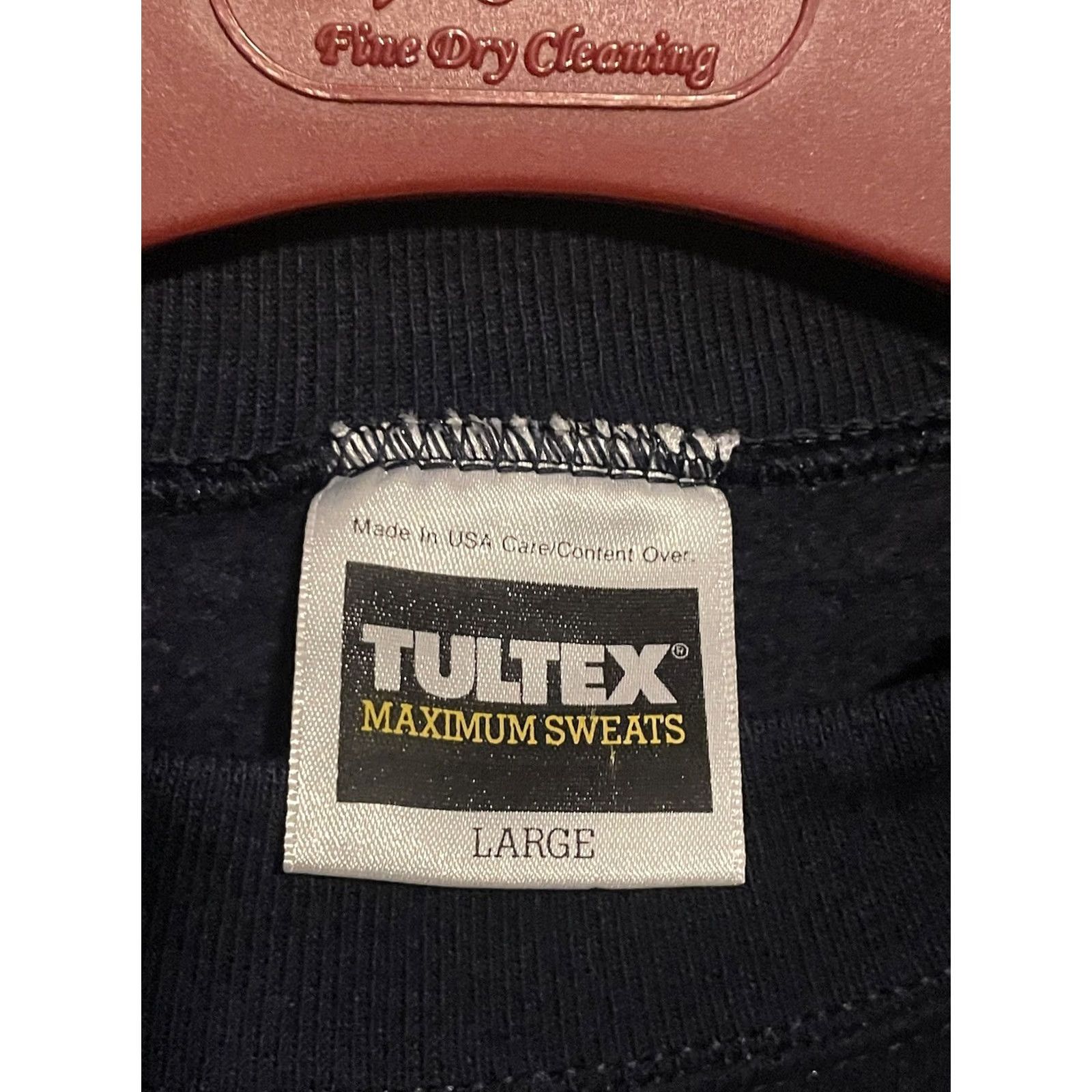 Tultex VINTAGE Kentucky USA Sweatshirt Tultex Crew Neck Plaid Blue 90s L Unisex Adults Pullover Knit Cotton Blend Long Sleeve Size US L / EU 52-54 / 3 - 4 Thumbnail