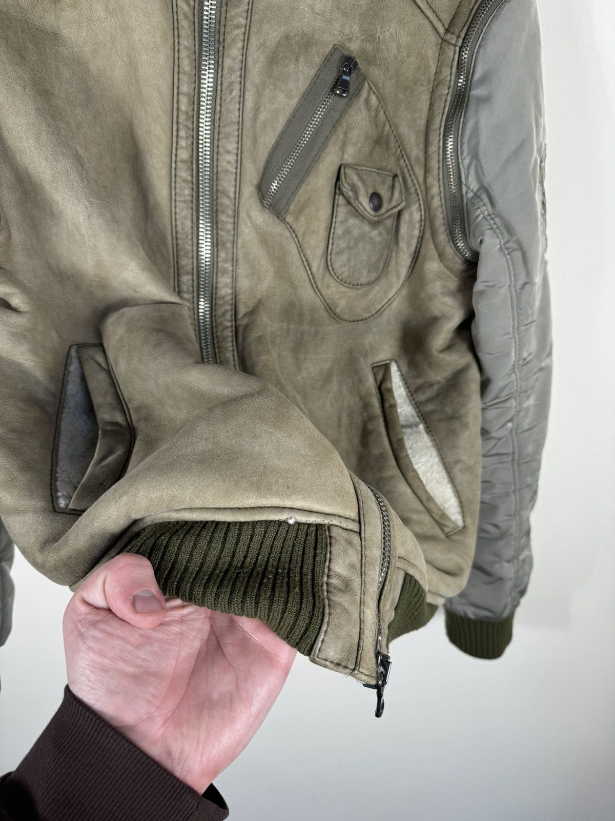 Vintage Rare Vintage 90s FFY Fortify by VITTORIO FORTI Bomber Jacket Size US M / EU 48-50 / 2 - 14 Thumbnail