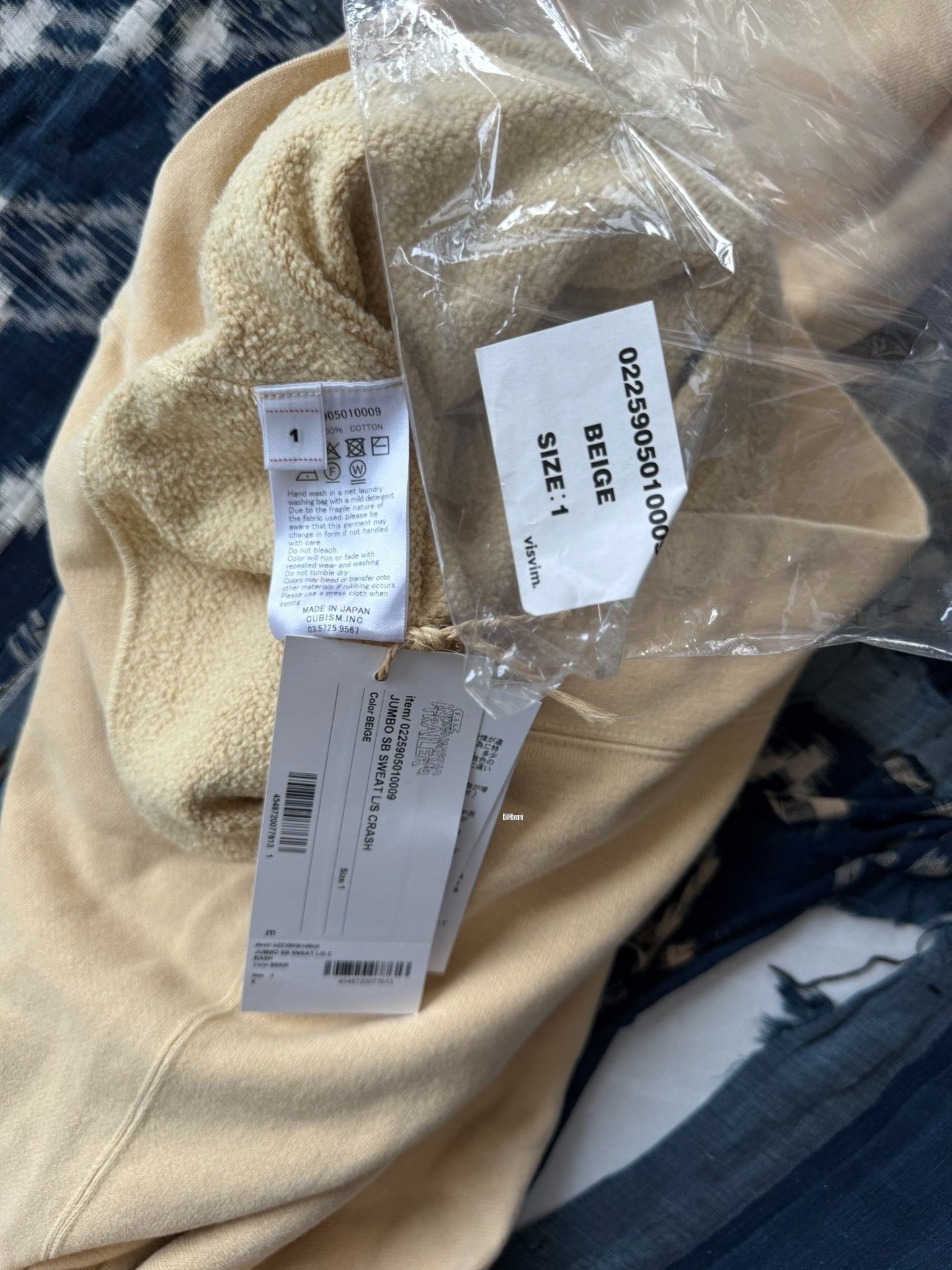 Visvim VISVIM 25AW JUMBO L/S SWEAT Size US S / EU 44-46 / 1 - 9 Thumbnail