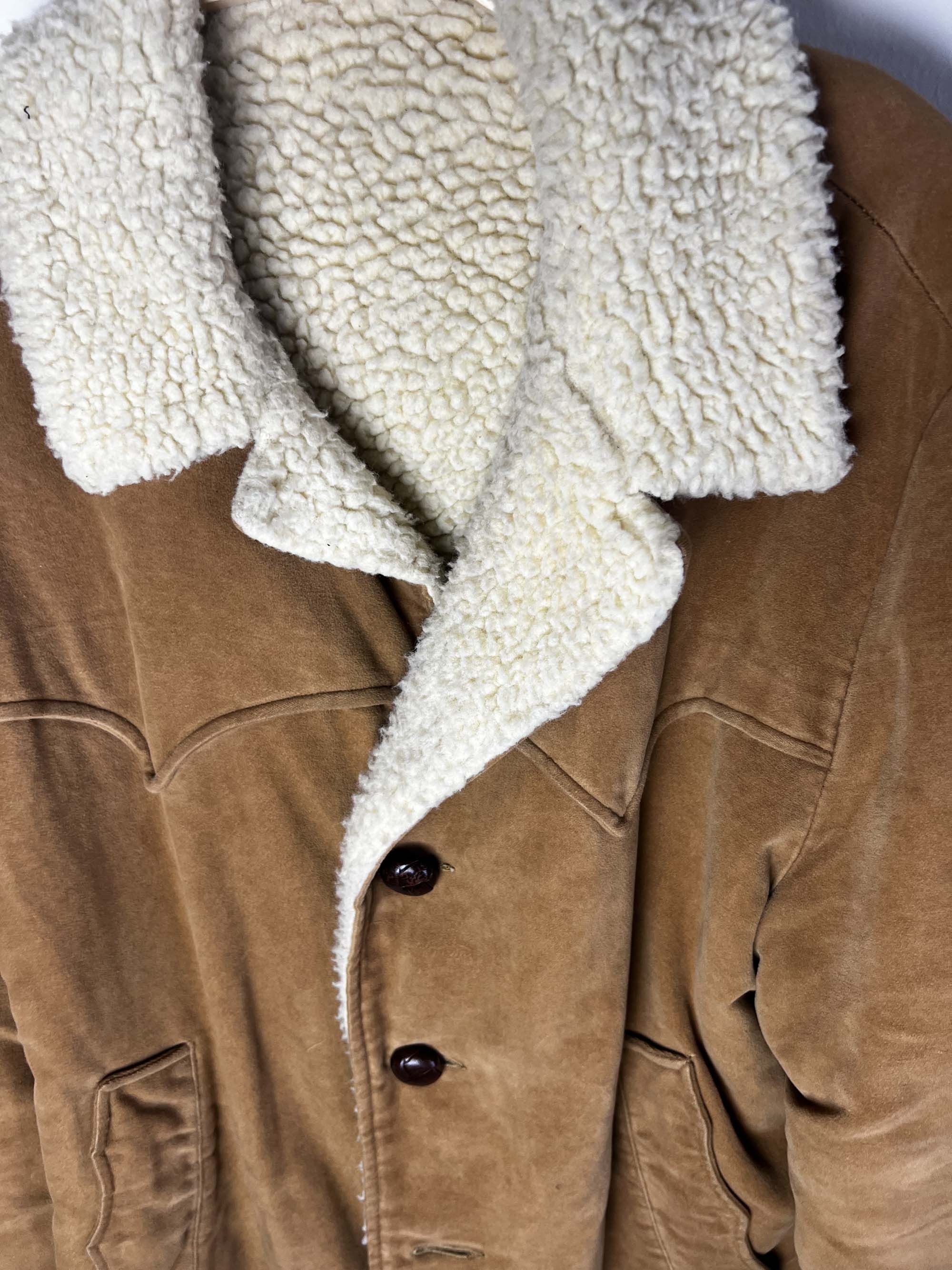 Vintage 1970's Country Squire Outerwear Western Jacket w.Sherpa Size US M / EU 48-50 / 2 - 8 Thumbnail