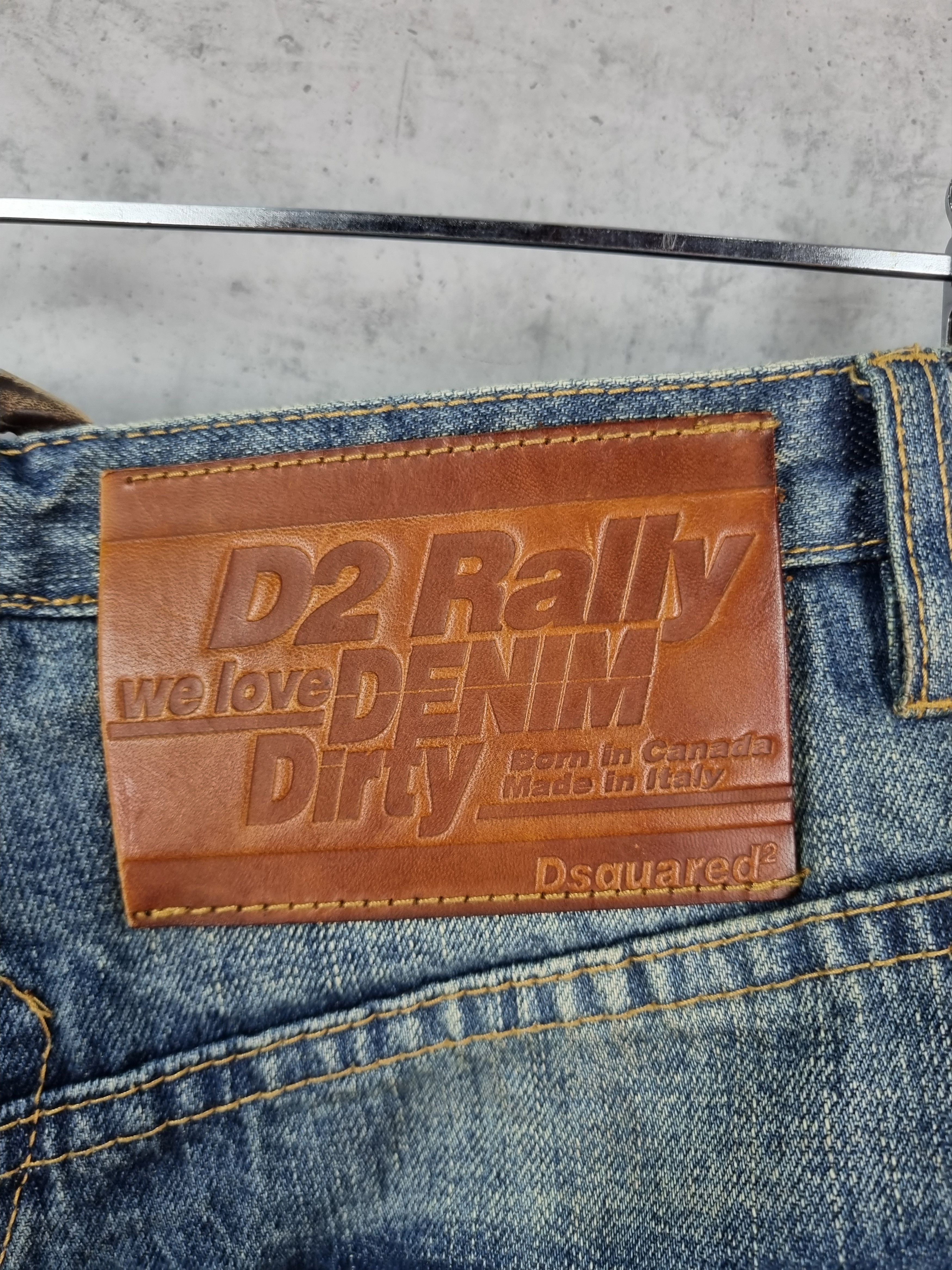 Dsquared2 Dsquared D2 Rally Biker DENIM DIRTY Made in Italy Size US 34 / EU 50 - 12 Thumbnail
