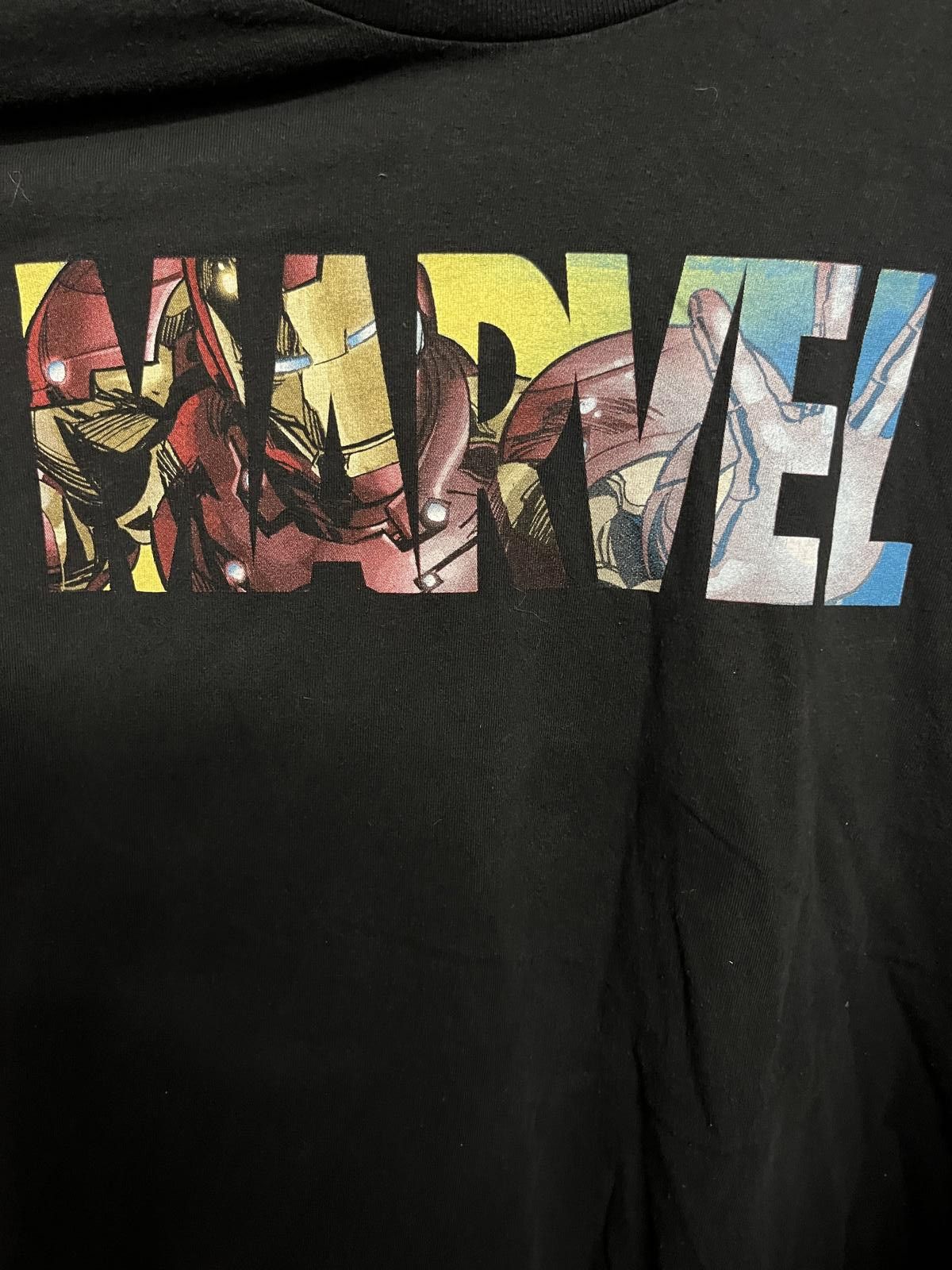 Designer T-shirt Marvel Comics Logo x Iron Man Shirt -Large Size US L / EU 52-54 / 3 - 3 Thumbnail