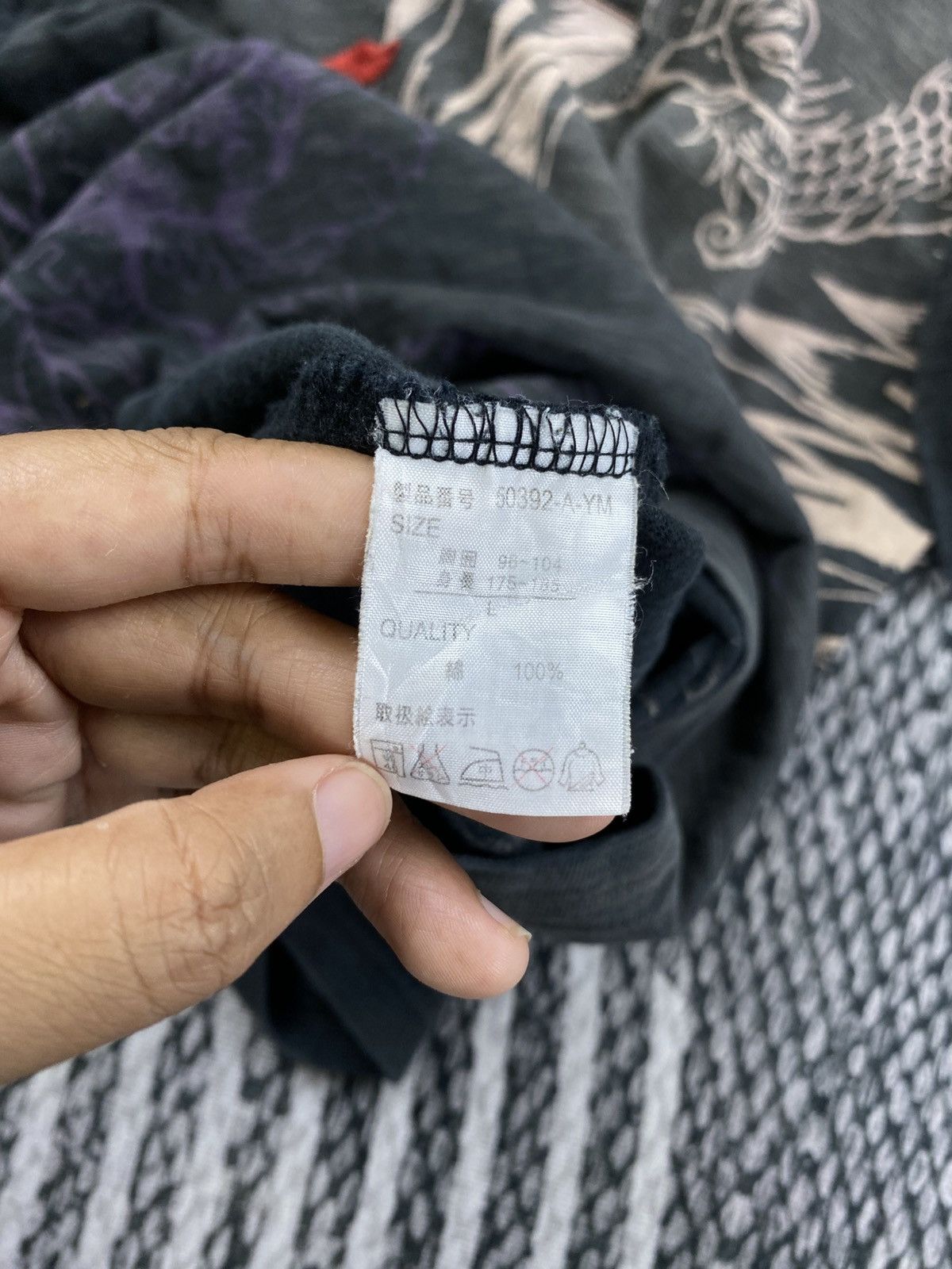 Japanese Brand Vintage Japanese Brand Sukajan Dragon Embroidery Shirt Size US L / EU 52-54 / 3 - 7 Thumbnail
