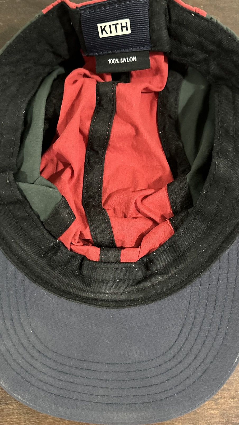 Kith KITH RARE HAT - Red / Green / Blue -Stretch fit Size ONE SIZE - 4 Thumbnail