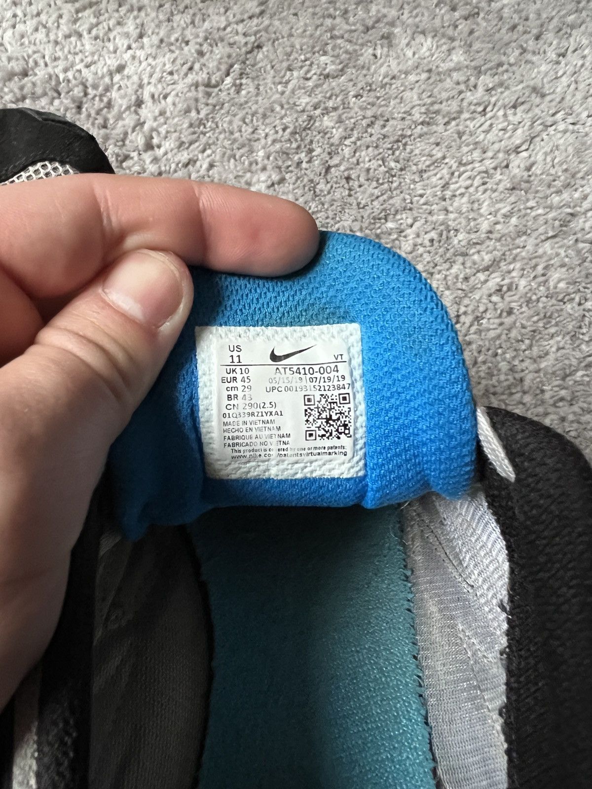 Nike Vintage Nike Air Ghost Racer Mineral Teal Rare Size US 11 / EU 44 - 11 Thumbnail