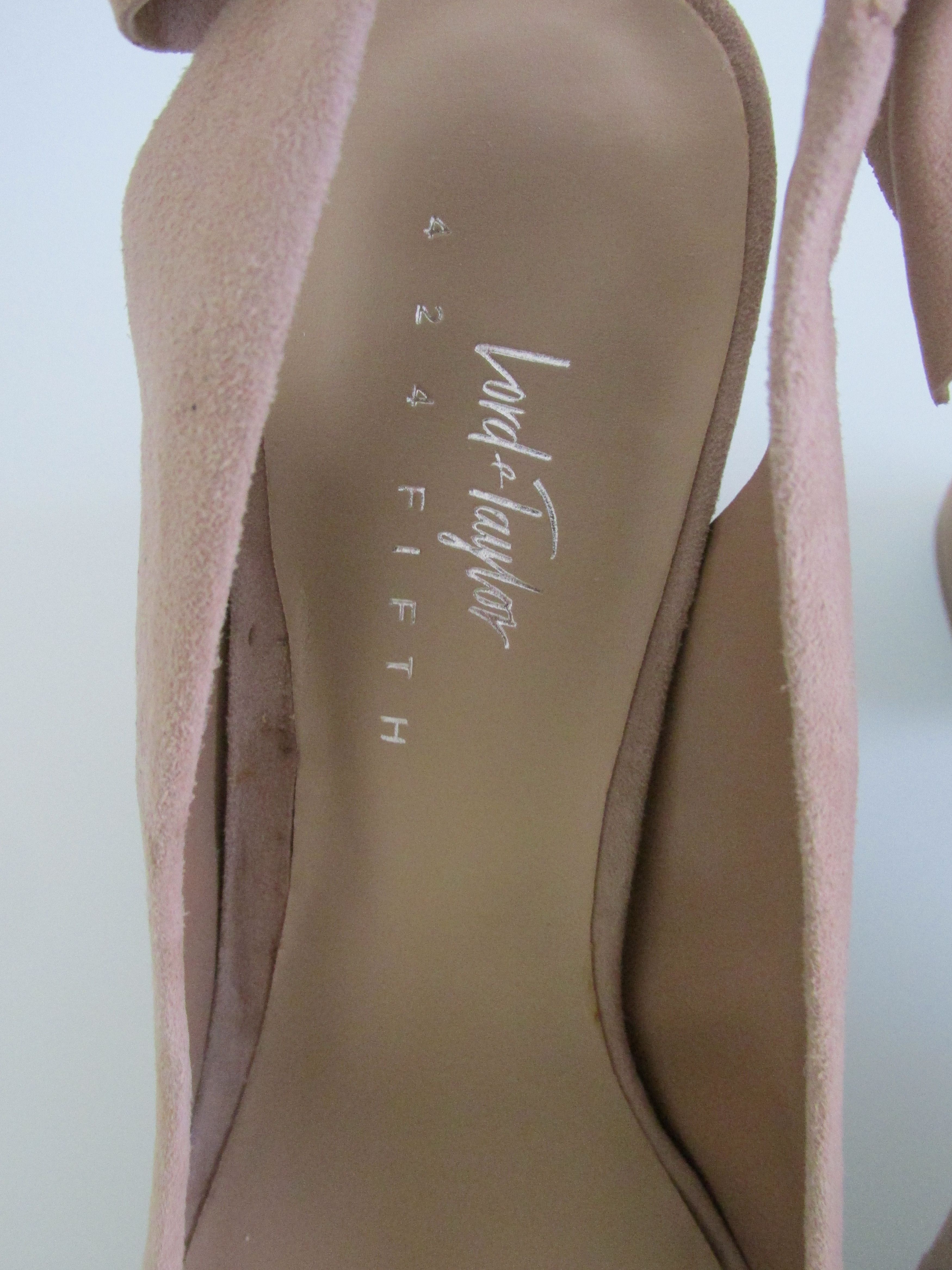 Lord & Taylor Lord & Taylor Laci (New) Women's Suede Heels Size 8 M Size US 8 / IT 38 - 2 Thumbnail