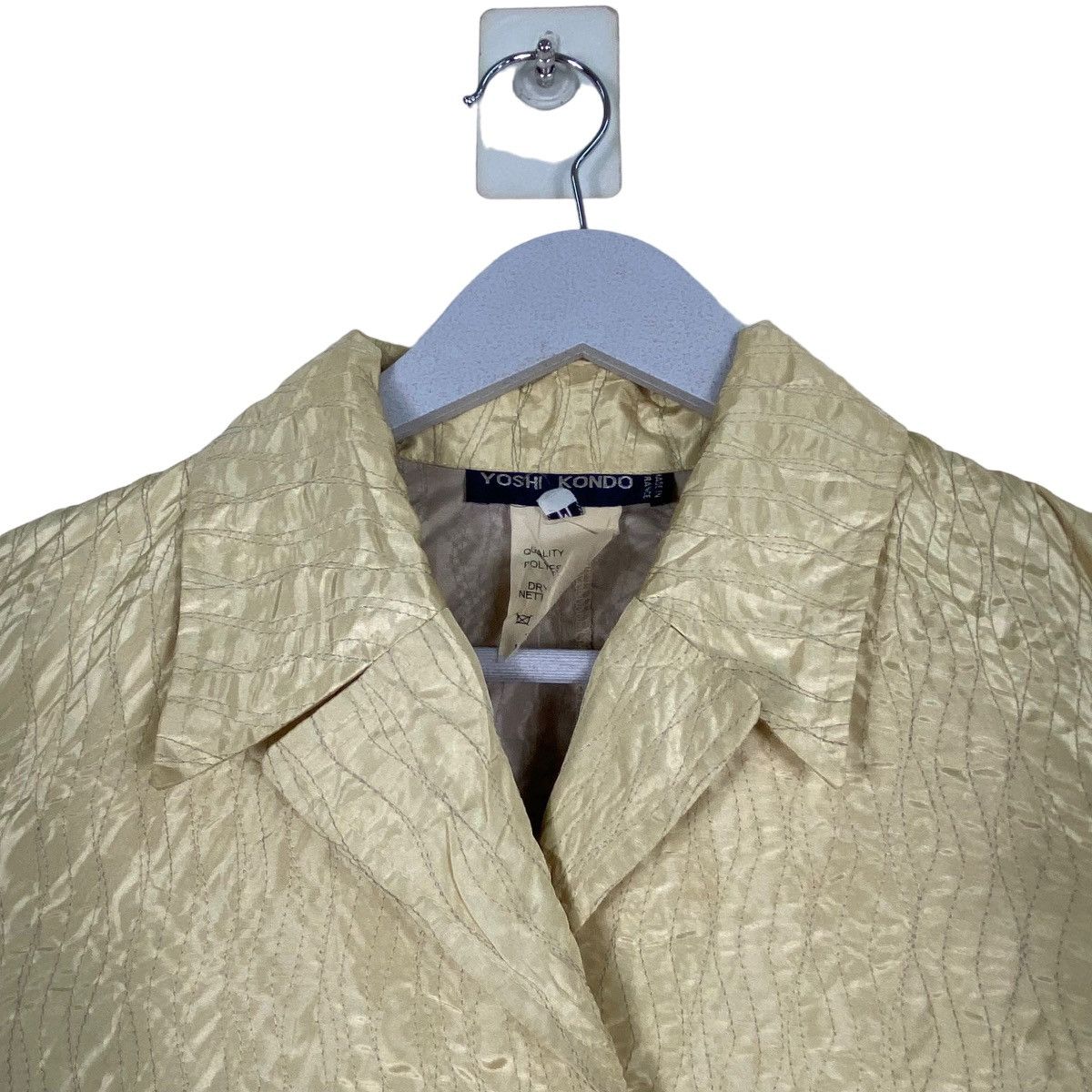 Japanese Brand Vintage 90s Yoshi Kondo Cropped Light Jacket Size S / US 4 / IT 40 - 6 Thumbnail