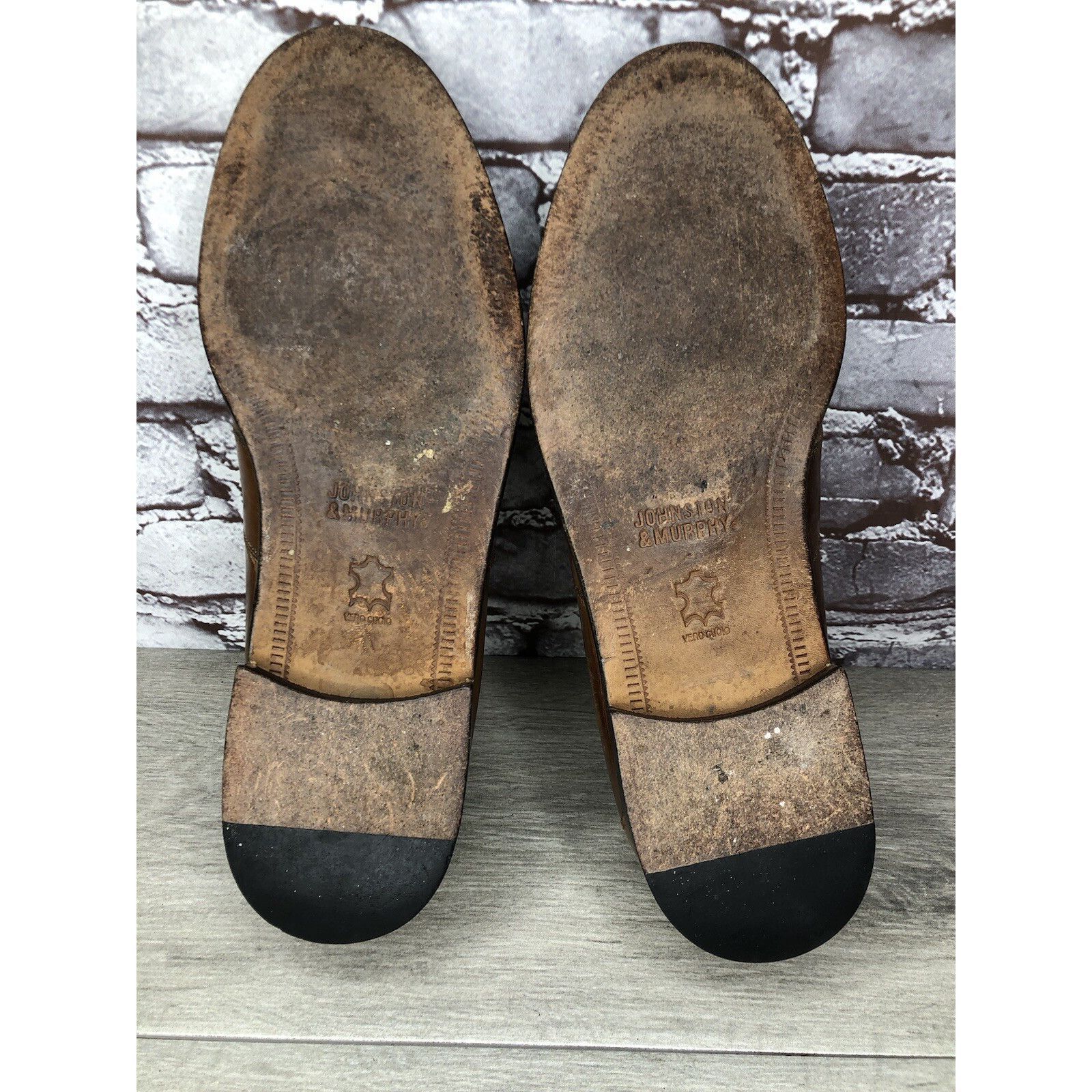 Johnston & Murphy Johnston & Murphy Brown Leather Tassel Loafers Dress Shoes M Size US 11 / EU 44 - 7 Thumbnail