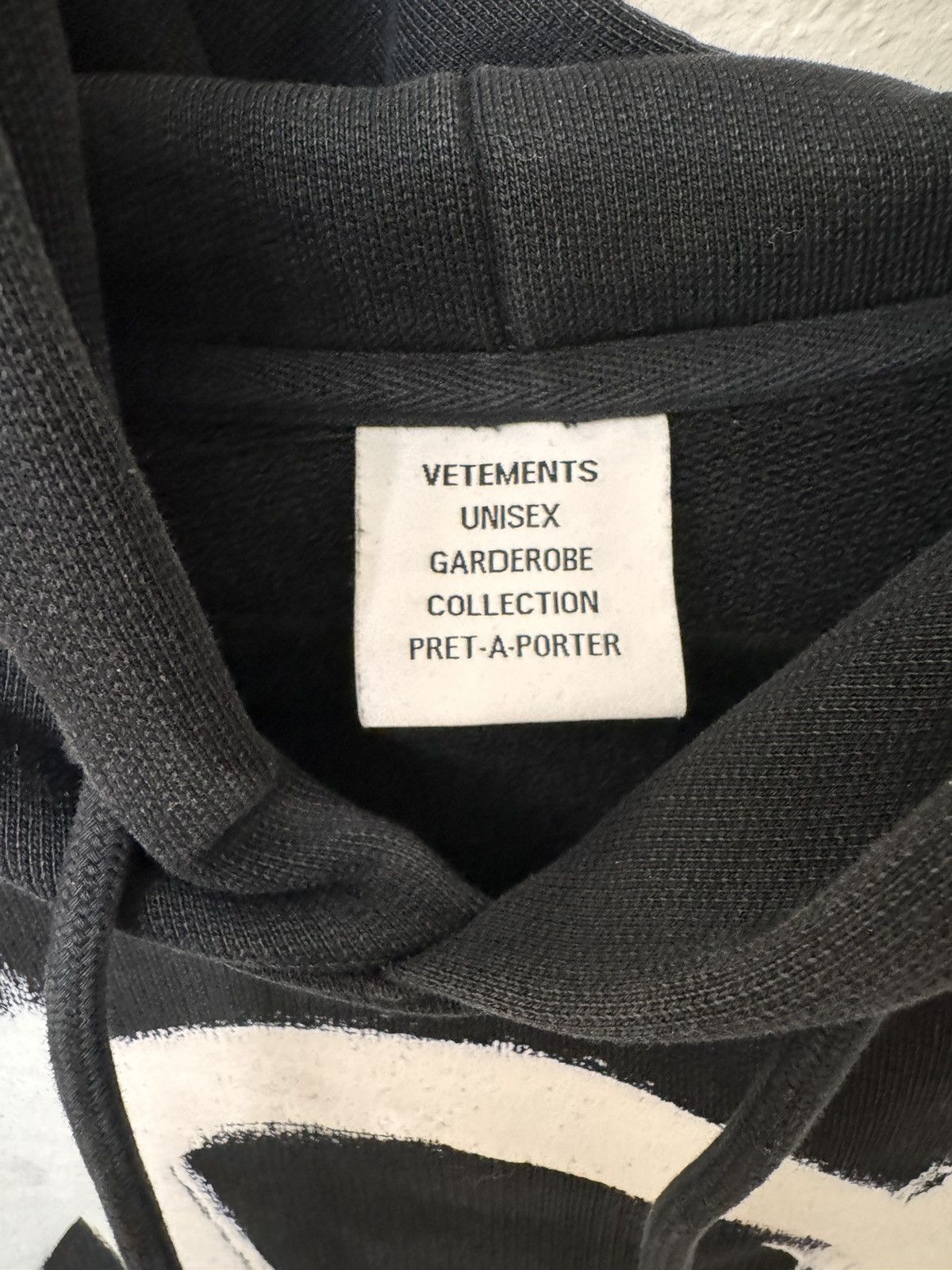 Vetements Vetements black double anarchy hoodie Size US XL / EU 56 / 4 - 3 Thumbnail
