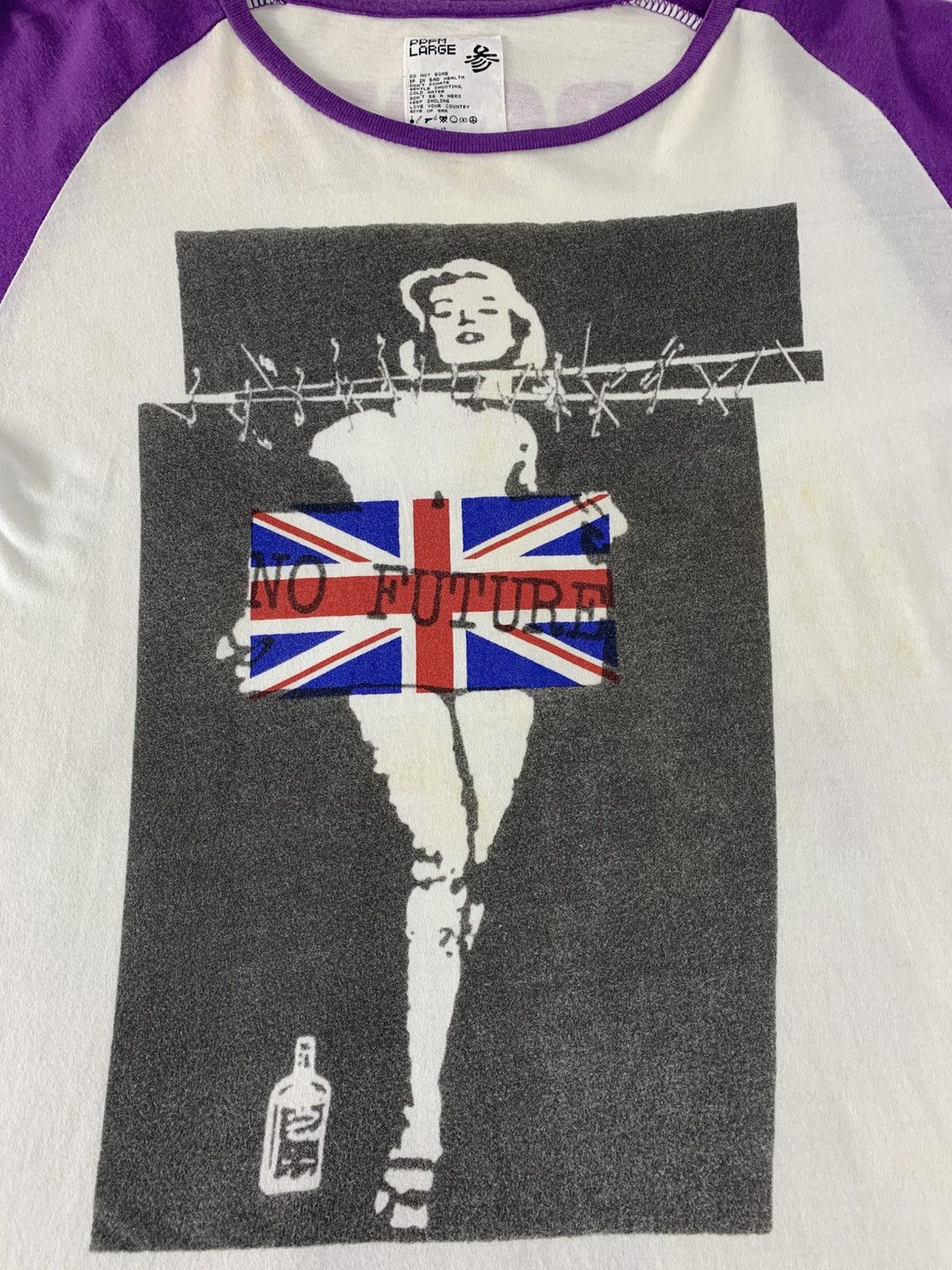 PPFM PPFM No Future Big Graphic Screen Raglan Longsleeve Printed Size US L / EU 52-54 / 3 - 3 Thumbnail