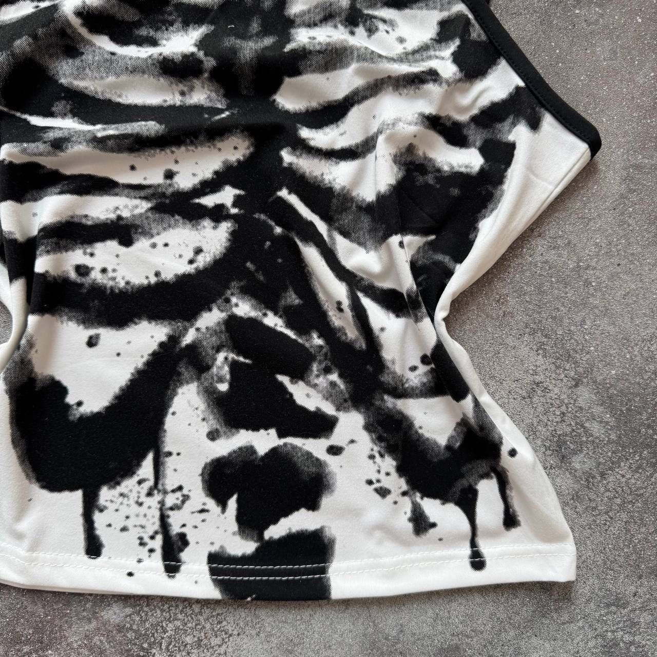 20471120 Y2K Era Vintage Glam Goth Punk Tank Top Size M / US 6-8 / IT 42-44 - 7 Thumbnail