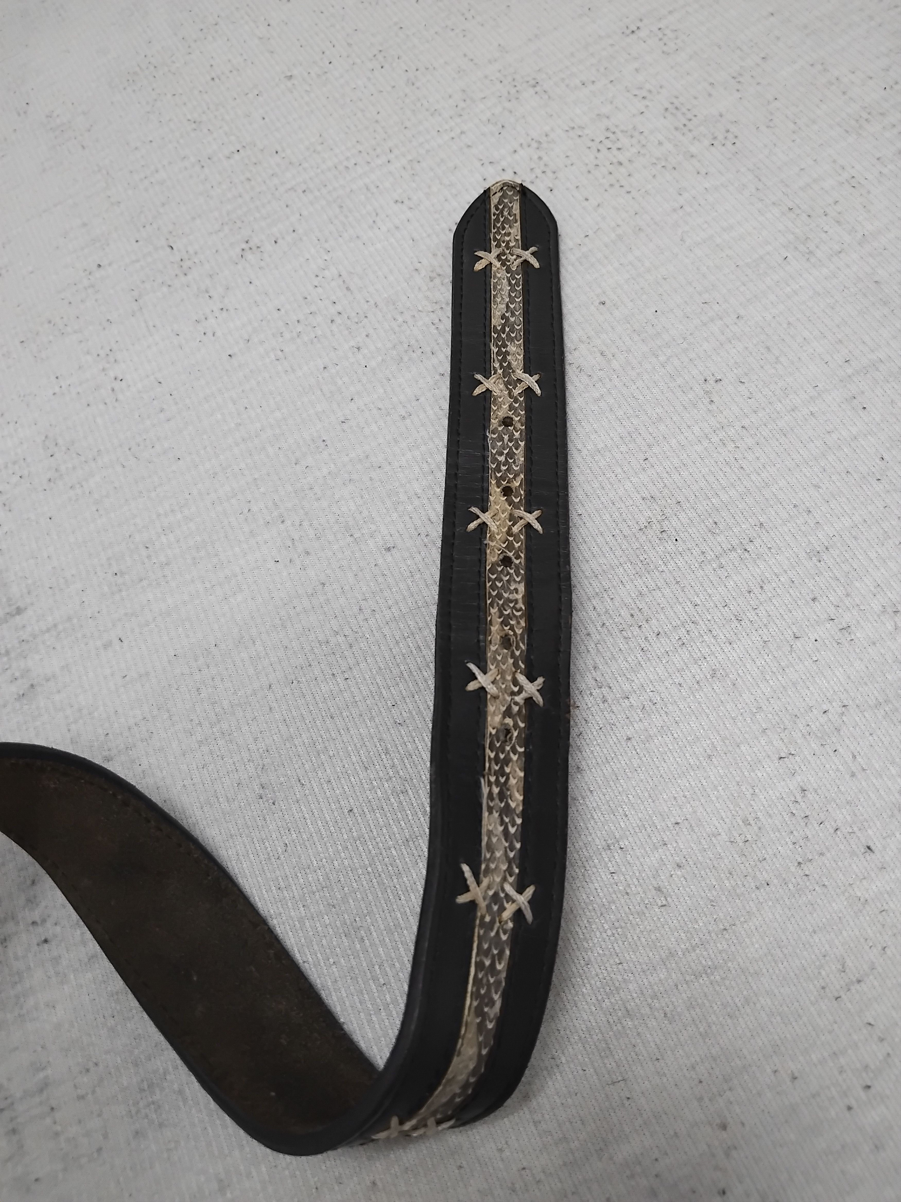Comme Ca Ism 💥Comme ca ism snake skin leather belt Size ONE SIZE - 9 Thumbnail
