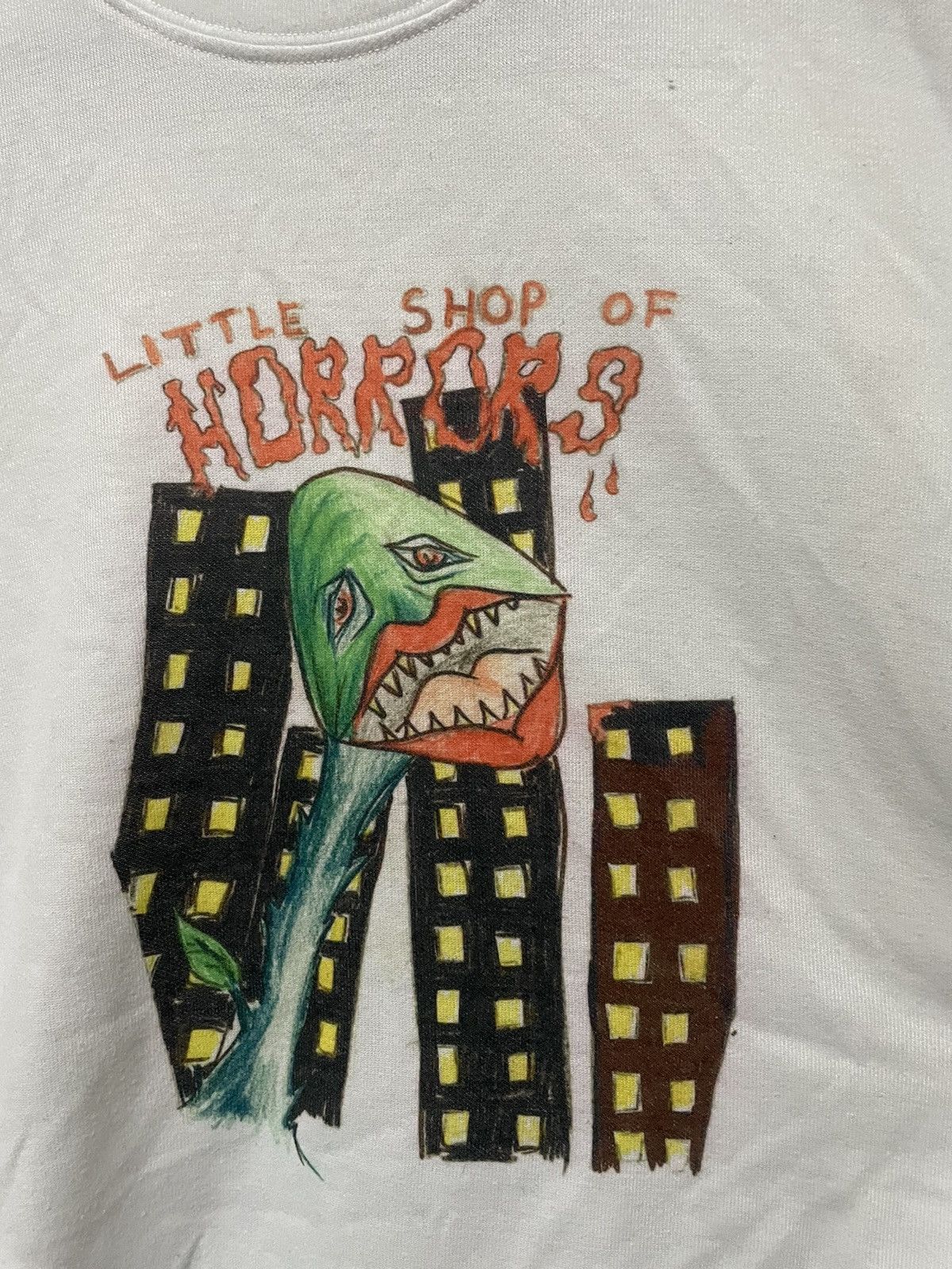 Vintage Vintage 90s Little Shop of Horrors Movie Tee Graphic Rare Size US L / EU 52-54 / 3 - 4 Thumbnail