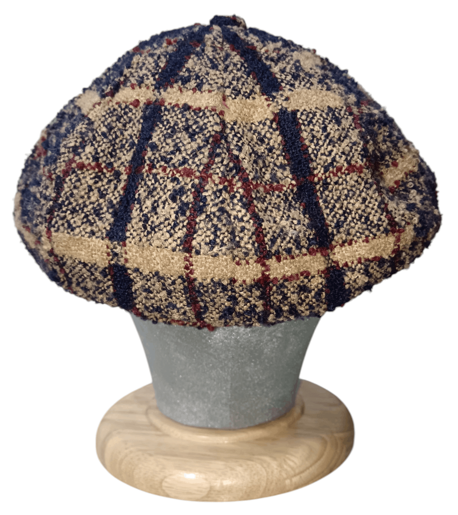 Japanese Brand MQUM HOBO TARTAN NEWSBOY WOOL HAT Size ONE SIZE - 3 Thumbnail