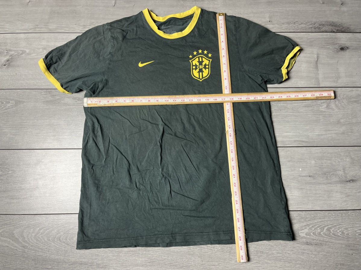 Nike Vintage Nike T-shirt Brazil home size XXLarge Size US XXL / EU 58 / 5 - 5 Thumbnail