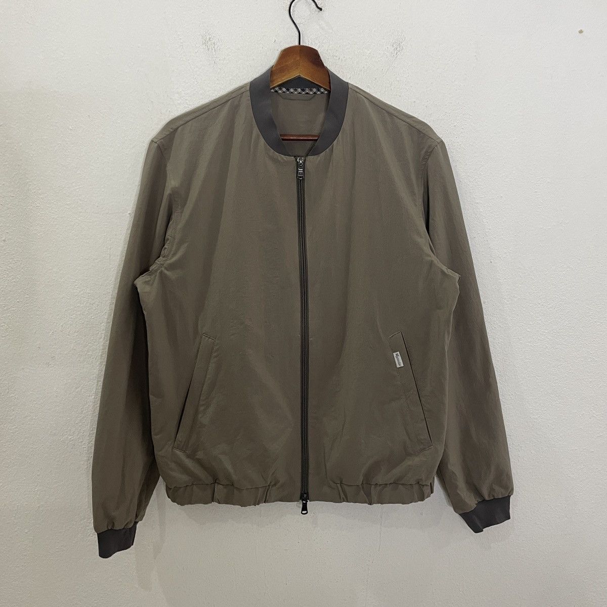 Aquascutum × Japanese Brand Vintage Aquasqutum Zipper Ups Jacket Size US M / EU 48-50 / 2 - 1 Thumbnail