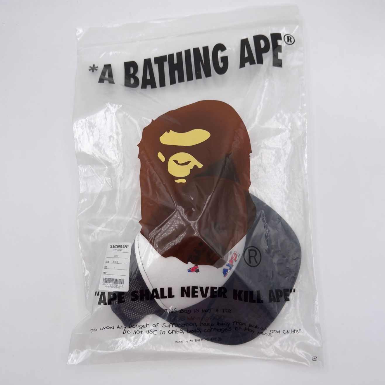 Bape Bape 1st Anniversary London Mesh Cap Black 2022 Size ONE SIZE - 2 Thumbnail