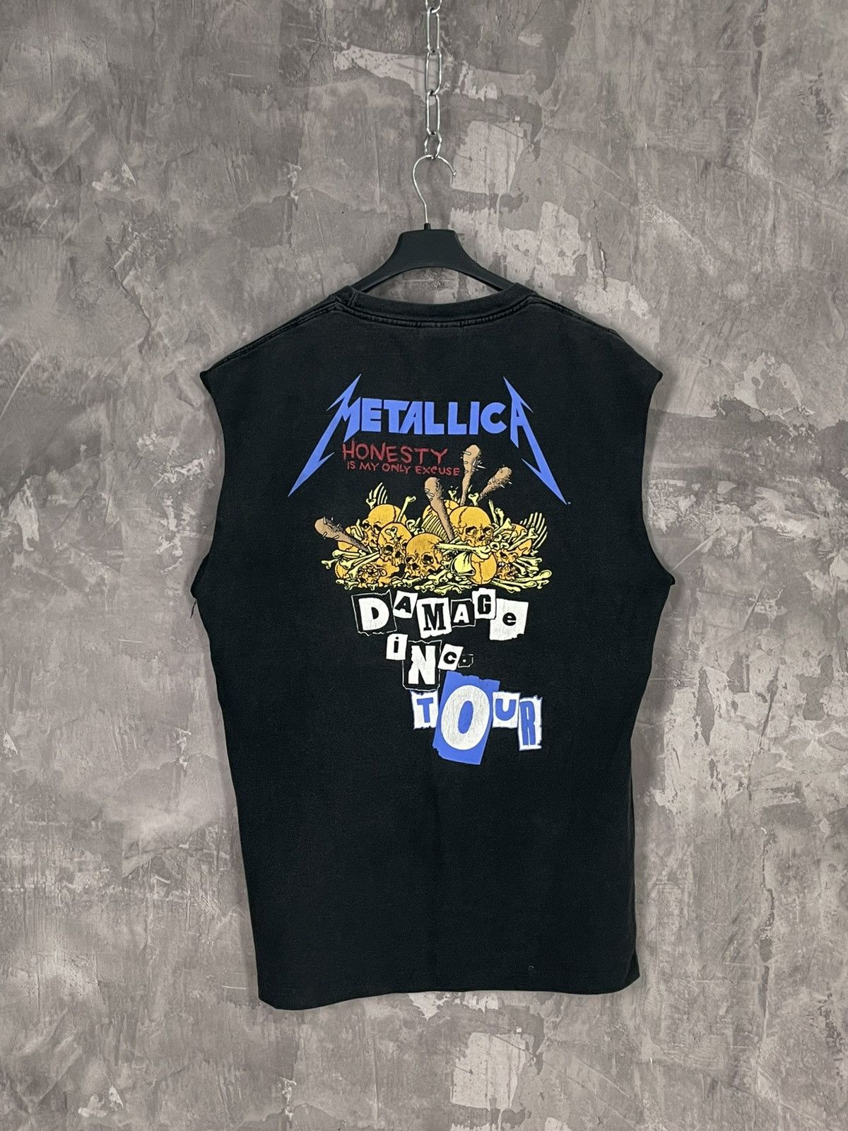 Japanese Brand × Metallica × Vintage Metallica 90s Damage Inc Vintage Band T-Shirt Size XXL Size US XXL / EU 58 / 5 - 10 Thumbnail