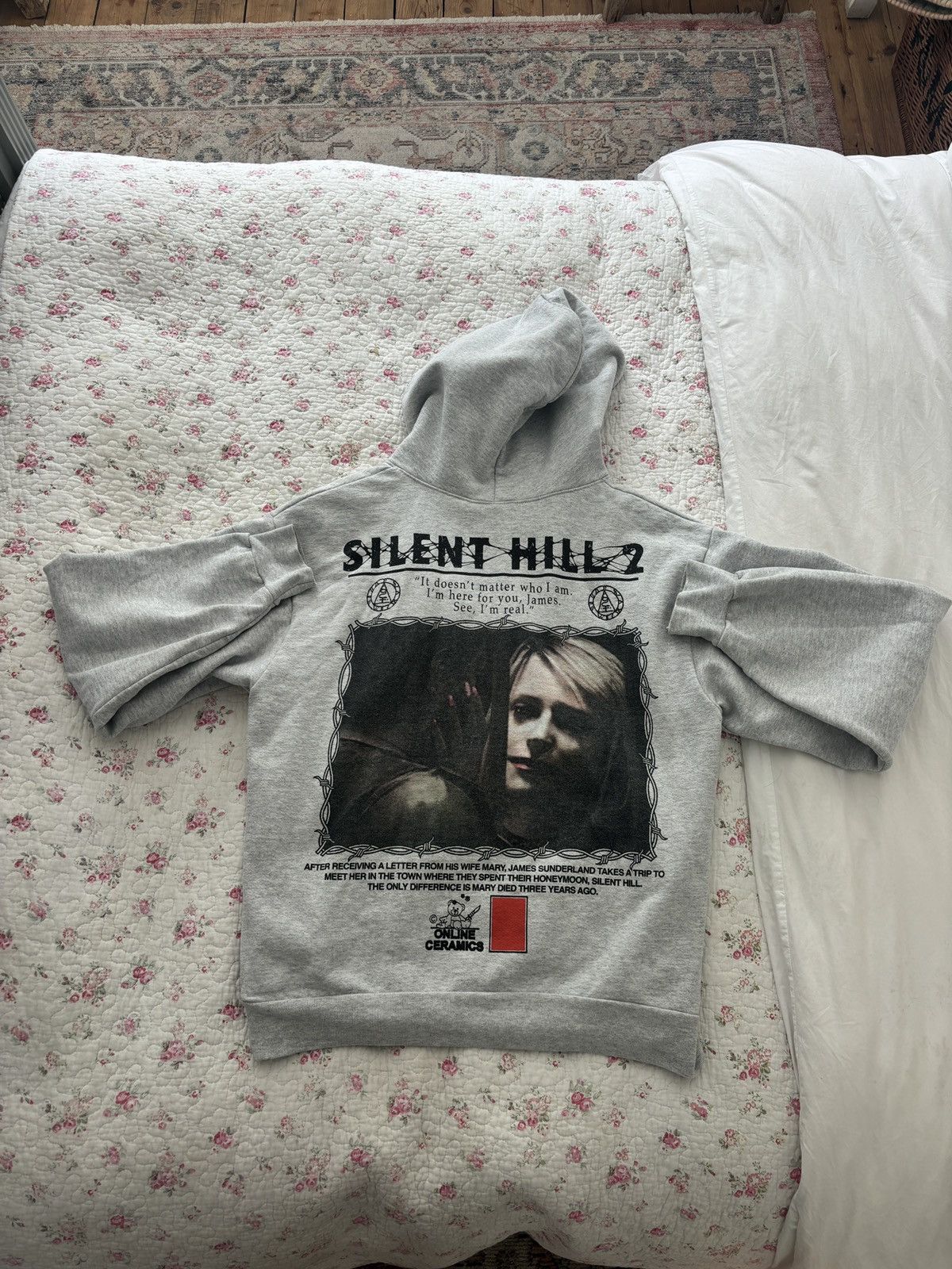 Online Ceramics Online Ceramics Silent Hill 2 Grey Zip Hoodie Size US M / EU 48-50 / 2 - 2 Thumbnail