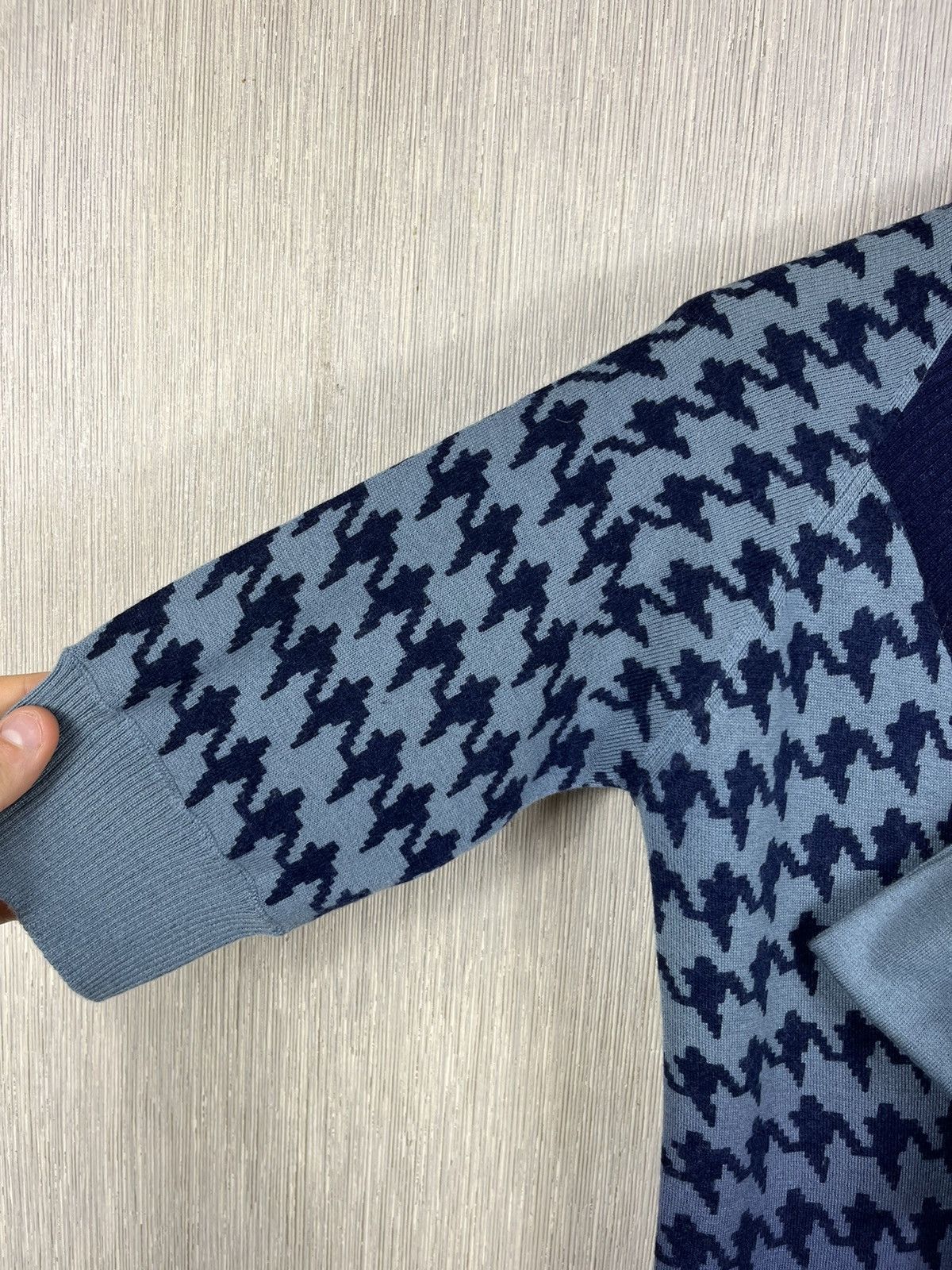Jean Paul Gaultier × Vintage Jean Paul Gaultier jeans JPG houndstooth cashmere wool dress Size L / US 10 / IT 46 - 10 Thumbnail