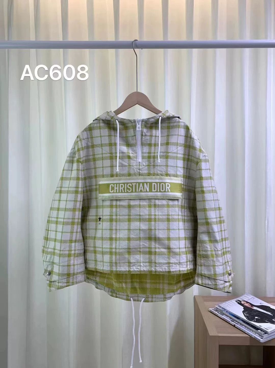 Dior Christian Dior Checkered Logo Windbreaker Size US XS / EU 42 / 0 - 1 Thumbnail