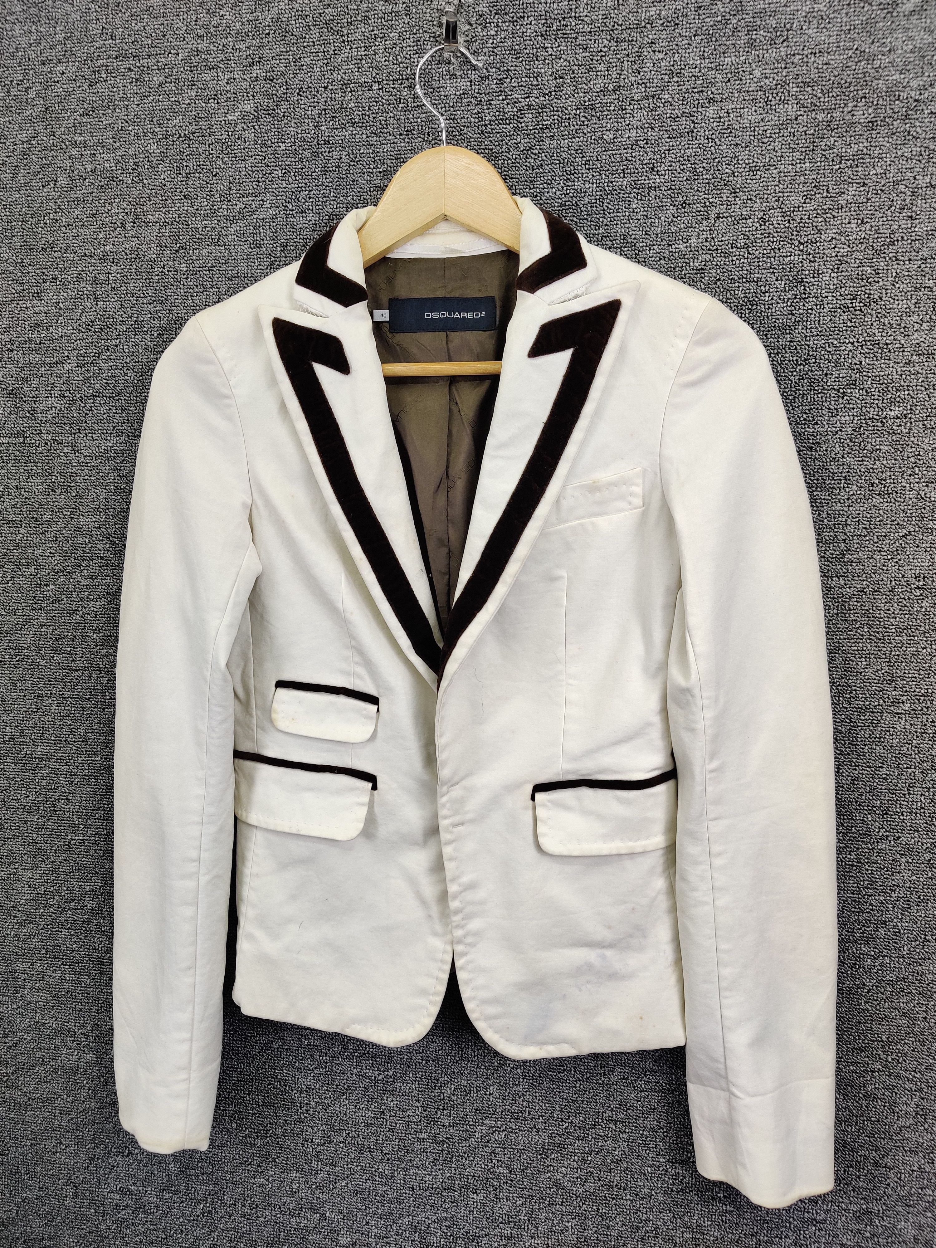 Dsquared2 Vintage Dsquared2 Blazer Coat Size US S / EU 44-46 / 1 - 2 Thumbnail