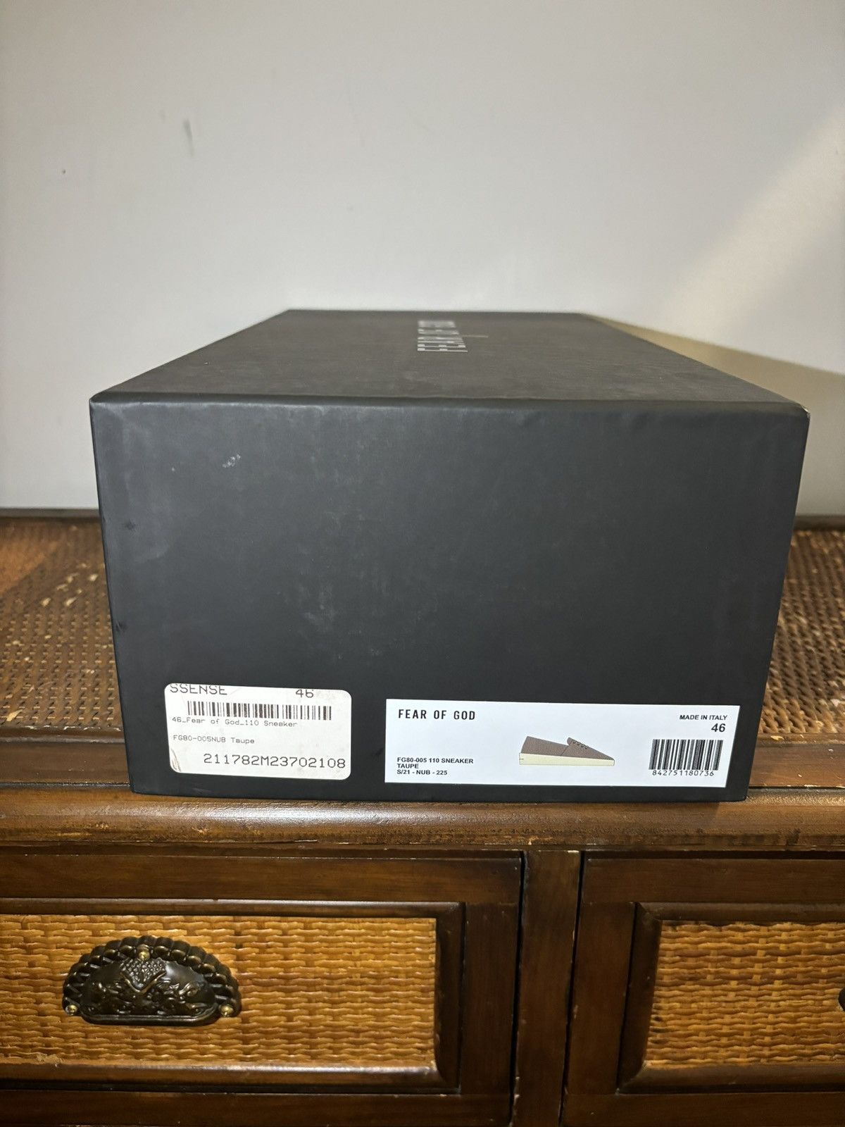 Fear of God Fear of God Seventh Coll Suede 101 Sneaker Brown Size 46 Size US 13 / EU 46 - 14 Thumbnail