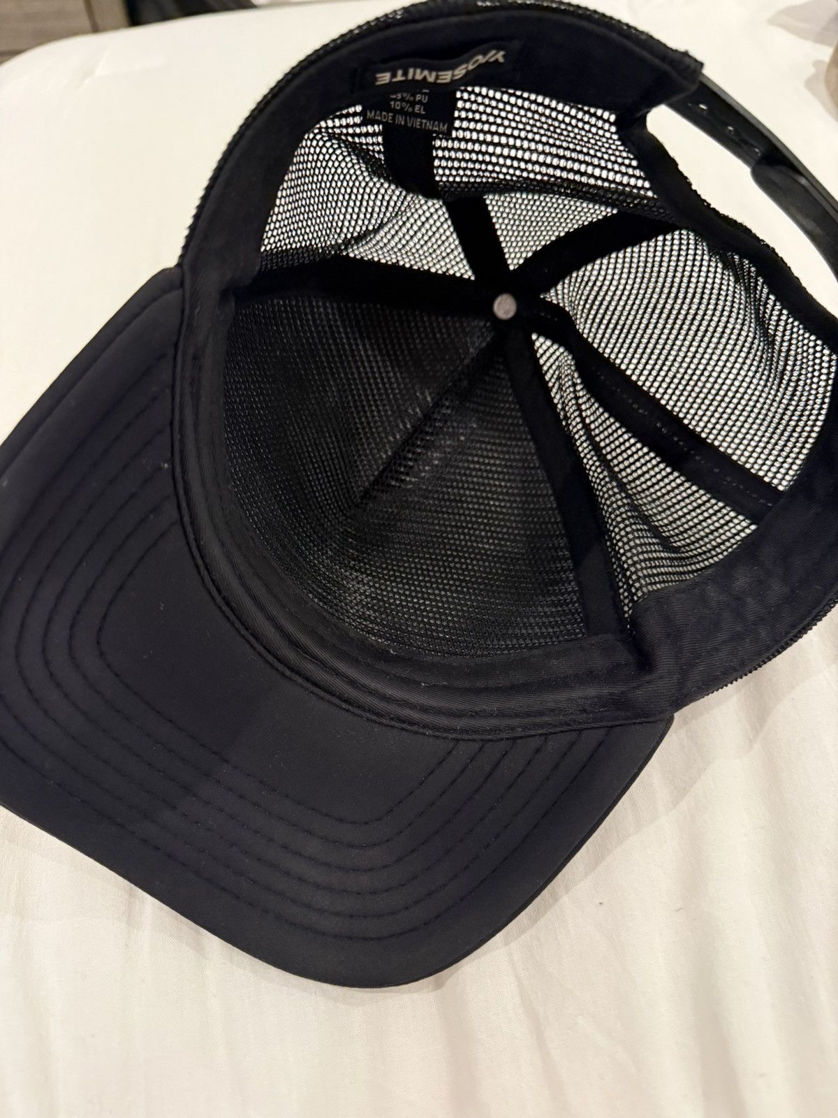 James Perse JAMES PERSE BLACK TRUCKER HAT Size ONE SIZE - 3 Thumbnail