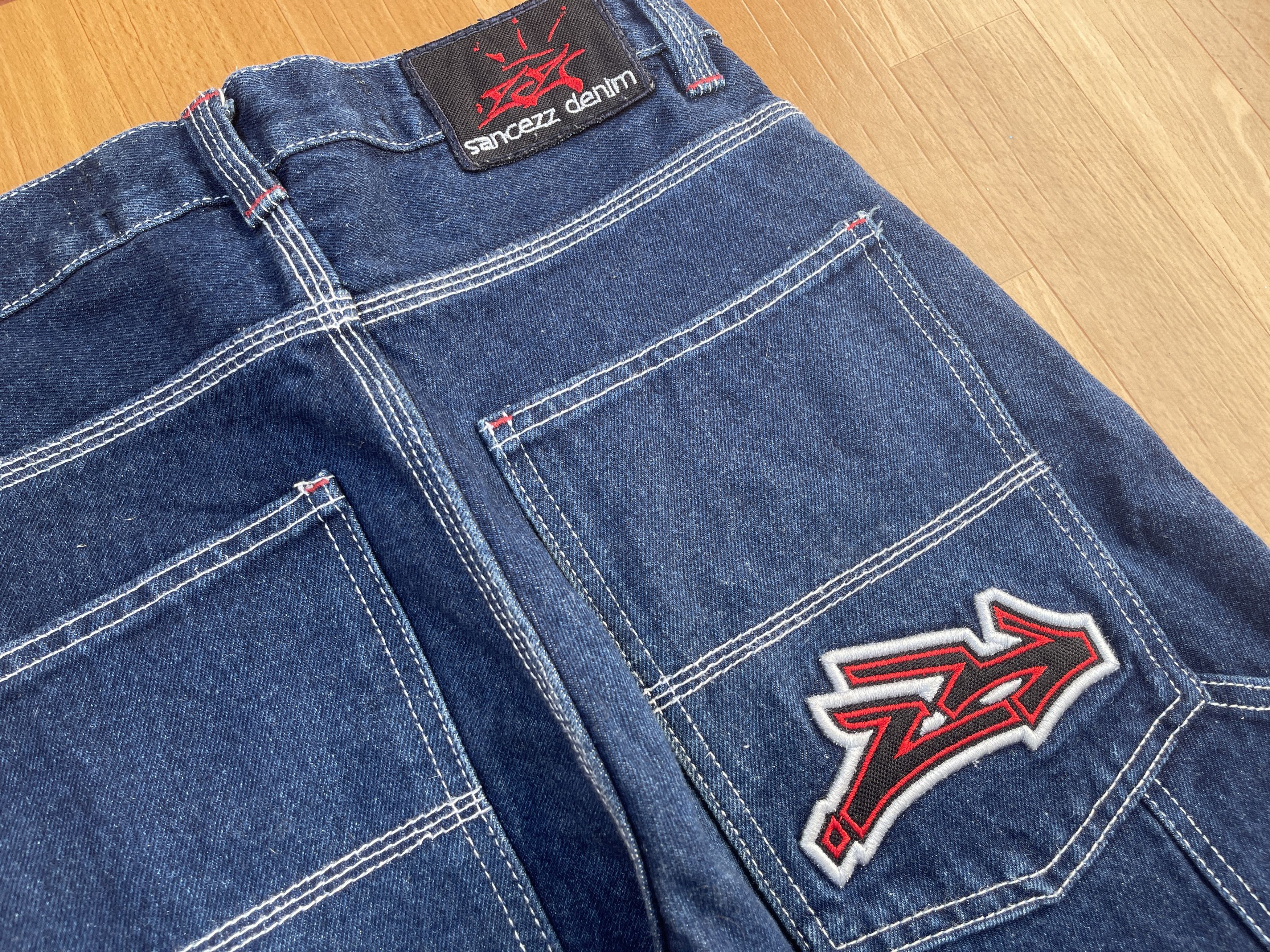 Other Sancezz jeans, vintage baggy jeans 90s hip hop skater Y2K 26 Size US 26 / EU 42 - 6 Thumbnail