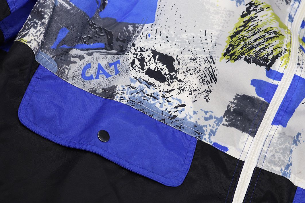 Other Vintage Marcel Clair Windbreaker Jacket Abstract Print 90s Size US M / EU 48-50 / 2 - 10 Thumbnail