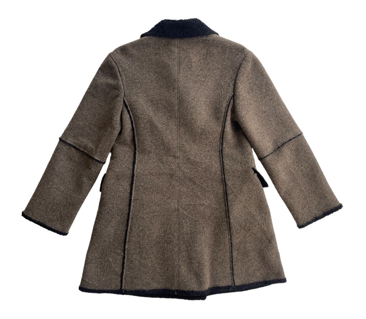 Iceberg Iceberg Wool Double Breasted Sherpa Jacket Size S / US 4 / IT 40 - 4 Thumbnail
