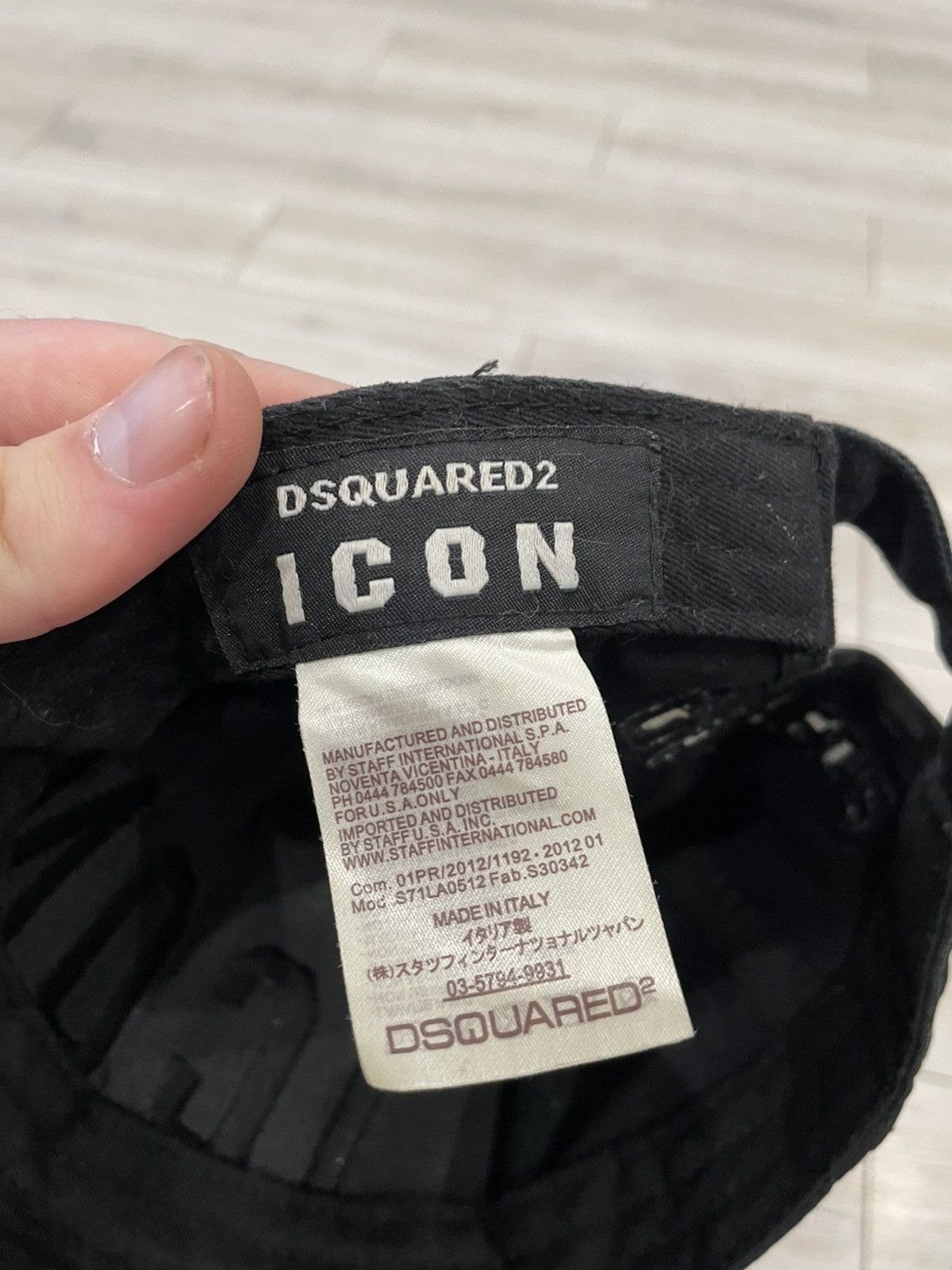 Dsquared2 Dsquared 2 Icon cap hat Size ONE SIZE - 6 Thumbnail