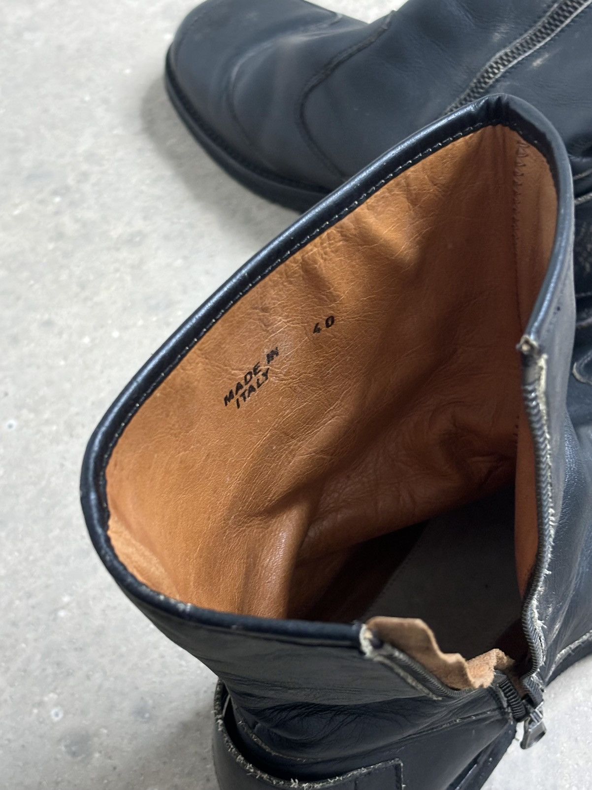 Maison Margiela Maison Martin Margiela | Distressed Engineer Boots Size US 7 / EU 40 - 8 Thumbnail