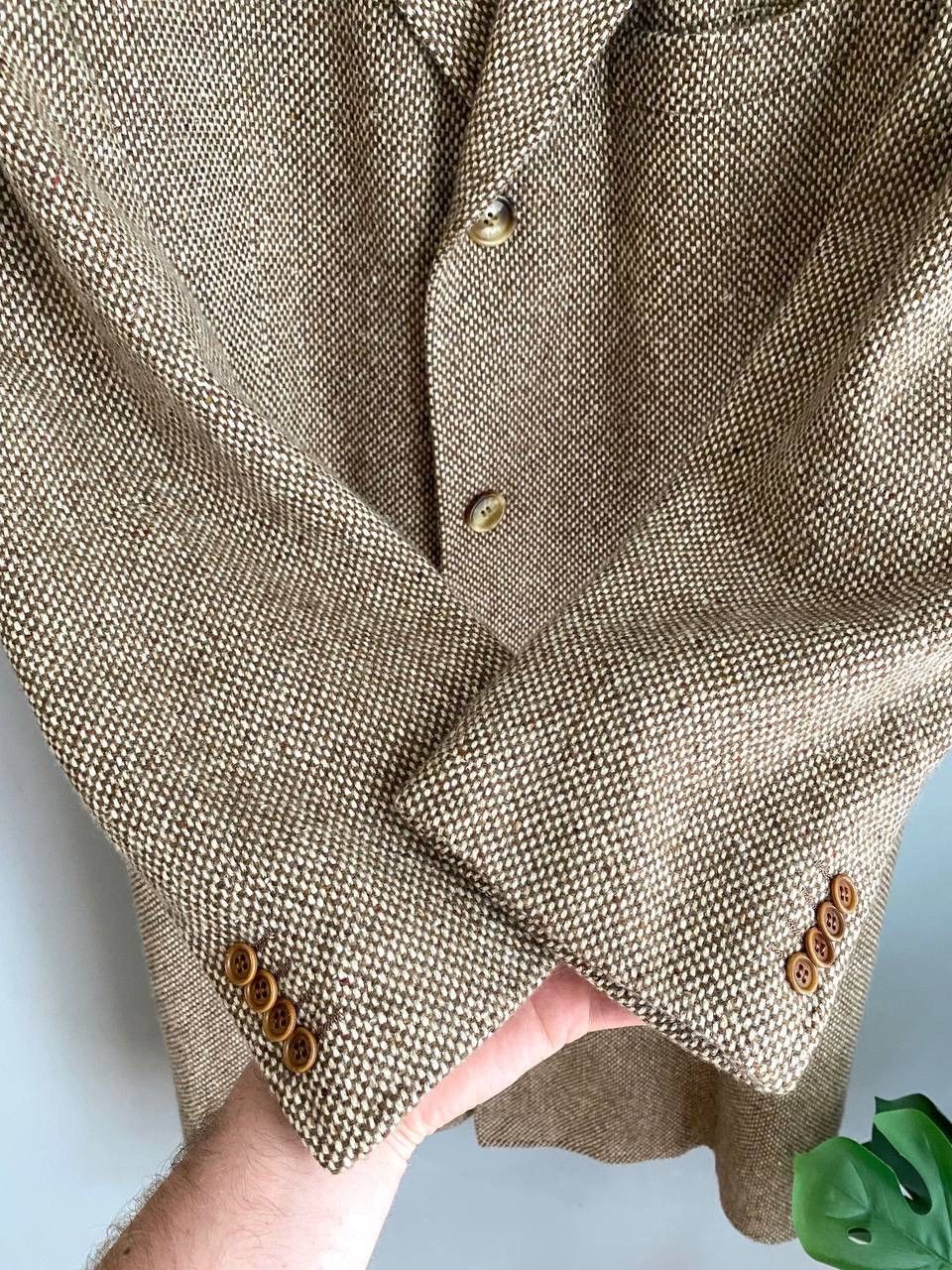 Kiton KITON Napoli 100%Cashmere Men's Brown Overcoat, Size 54 / 8R Size US L / EU 52-54 / 3 - 9 Thumbnail