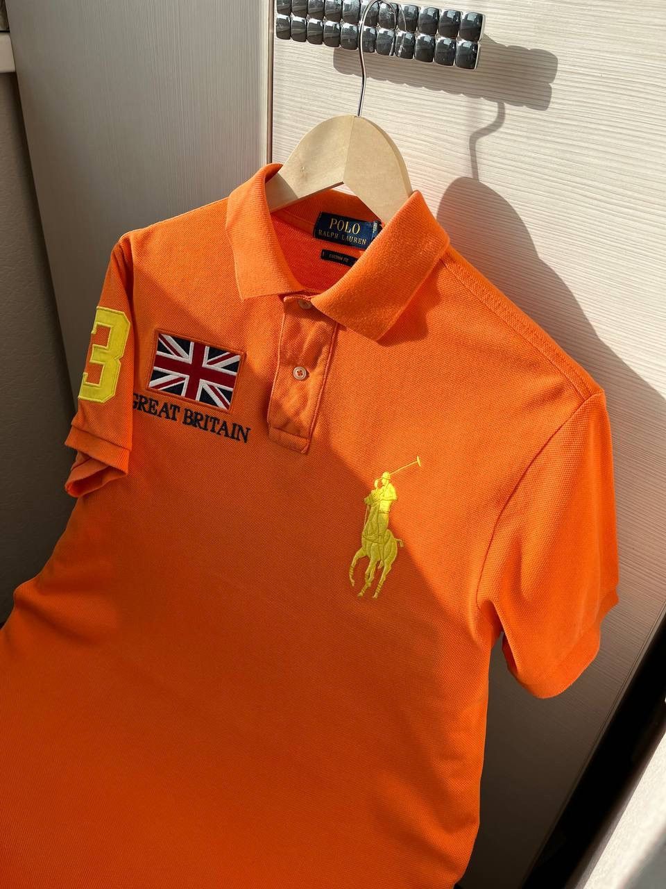 Polo Ralph Lauren × Vintage Vintage Polo Ralph Lauren Great Britain Big Logo Shirt Size US S / EU 44-46 / 1 - 3 Thumbnail