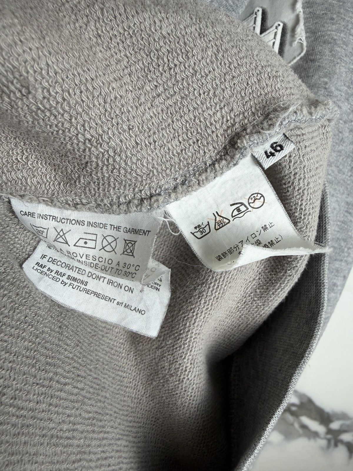 Raf Simons Raf by Raf Simons Patchwork New Tribes Sleeveless Hoodie Size US S / EU 44-46 / 1 - 6 Thumbnail