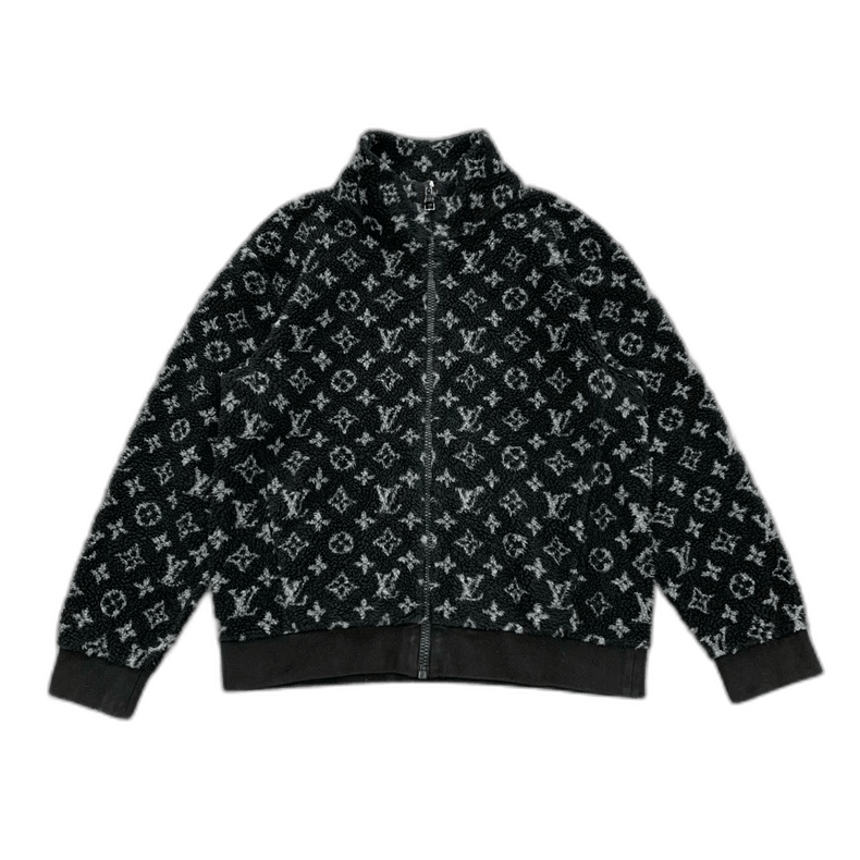 Louis Vuitton Louis Vuitton Black Teddy Jacket Size XL-yf Size US XL / EU 56 / 4 - 1 Thumbnail