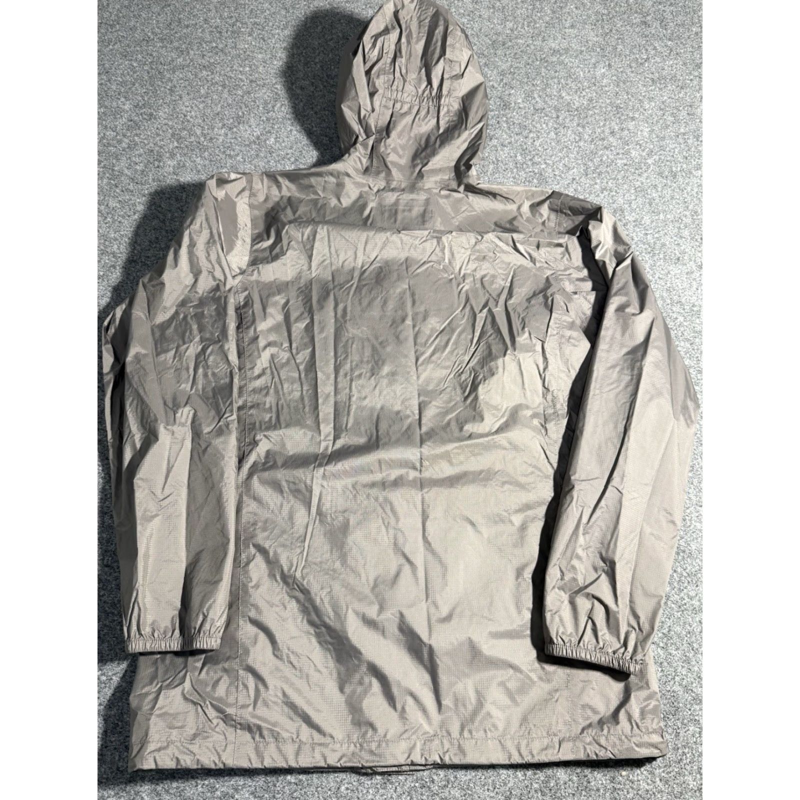 ExOfficio ExOfficio Jacket Men Hooded Rain Coat Full Zip Water Resistant Gray Size S Long Nylon Windbreaker Casual Travel Mens Size US S / EU 44-46 / 1 - 2 Thumbnail
