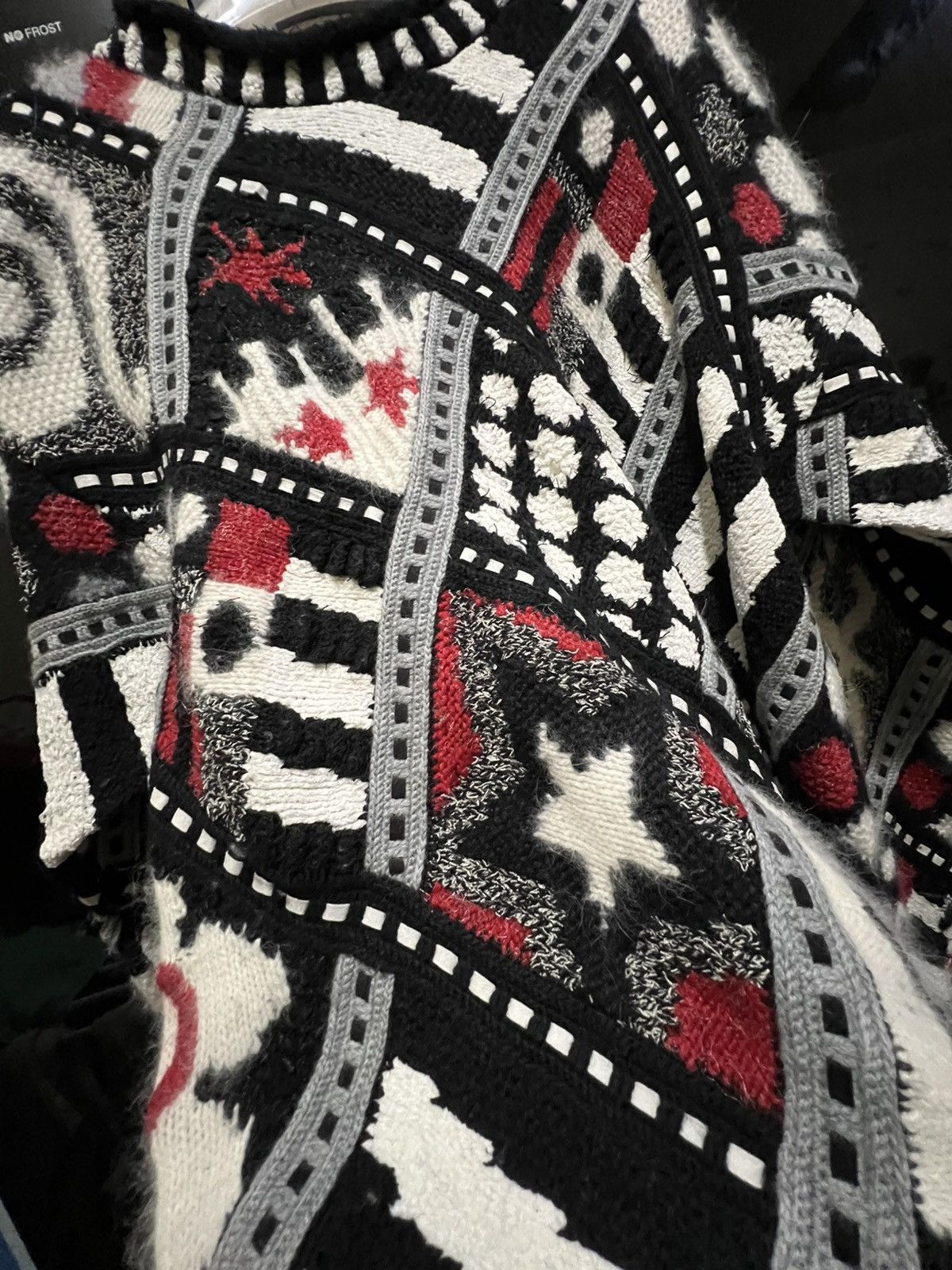 Yoshiyuki Konishi Archive Rare Artwork Yoshiyuki Konishi 3D Hand Knit Size US L / EU 52-54 / 3 - 11 Thumbnail