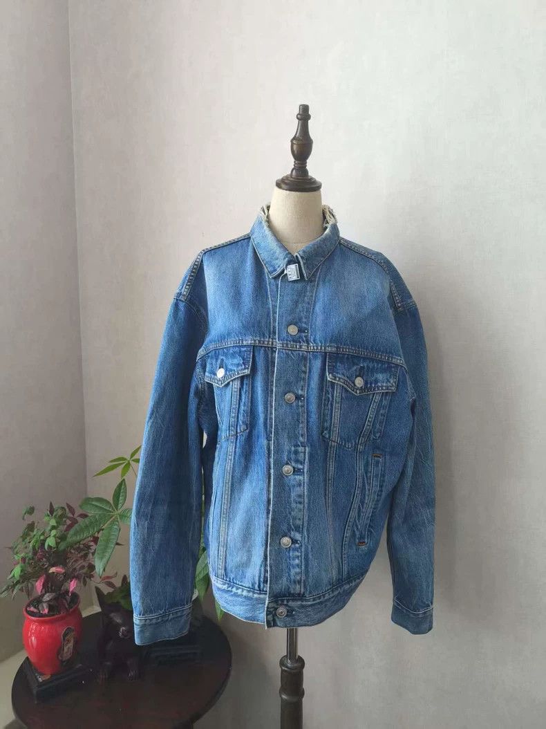 Balenciaga Balenciaga Denim Jacket - dmc Size US M / EU 48-50 / 2 - 1 Thumbnail
