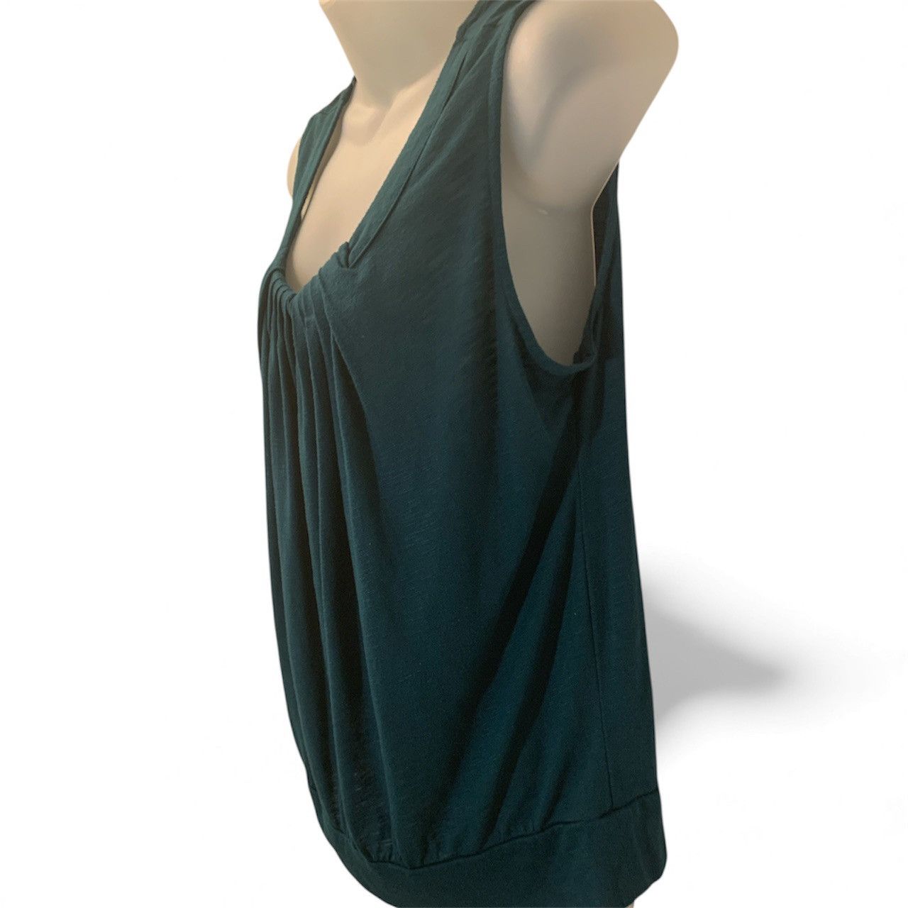 Loft Loft Dark Green Tank (item#10036) Size L / US 10 / IT 46 - 3 Thumbnail
